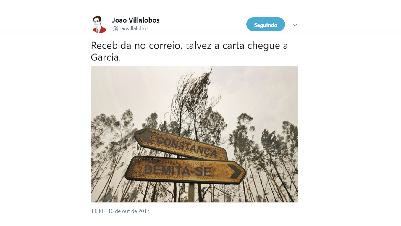 Redes Sociais, Incêndios, Outubro
