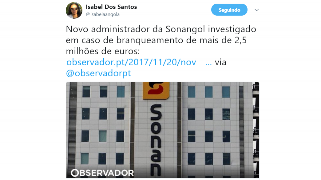 Isabel dos Santos, Sonangol