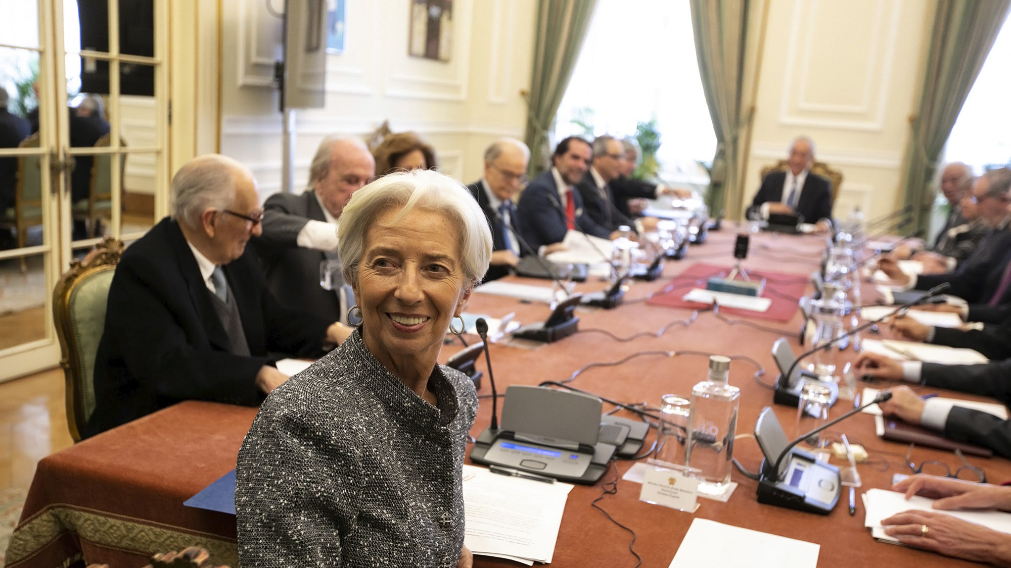 Reunião do Conselho de Estado com a participação de Christine Lagarde - 01MAR19