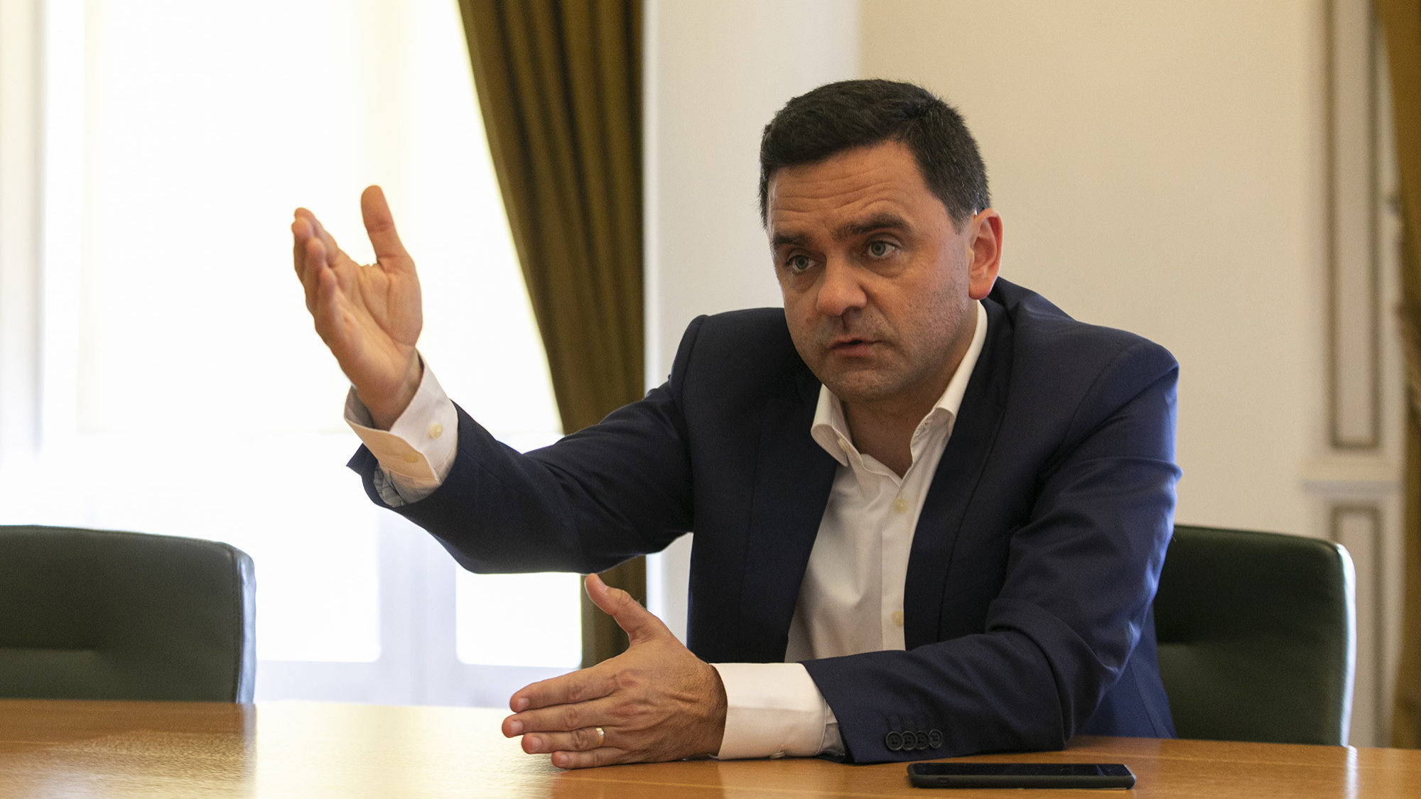 Pedro Marques em entrevista ao ECO - 11ABR19