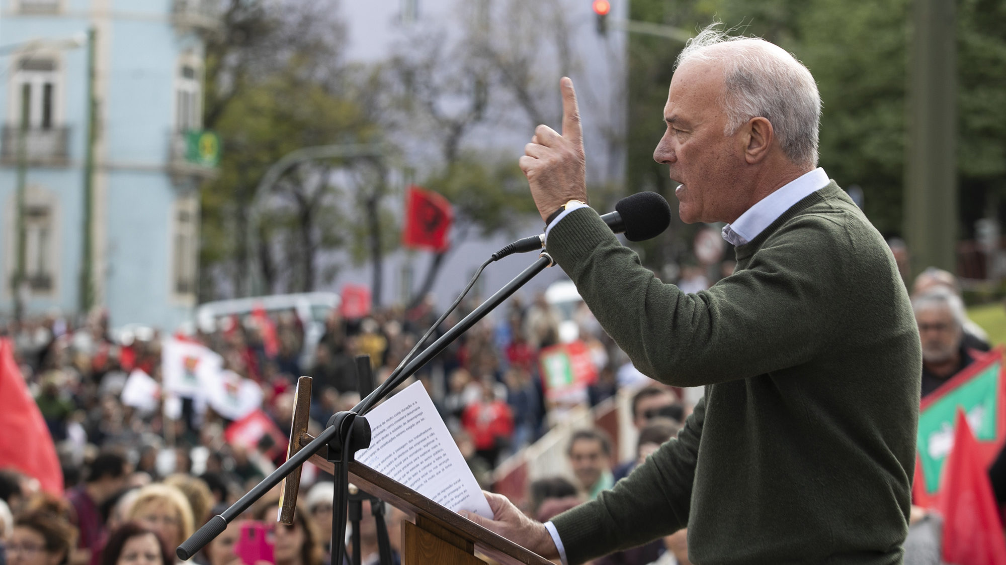 Manifestação nacional da CGTP contra a proposta de lei laboral do Governo - 11ABR19