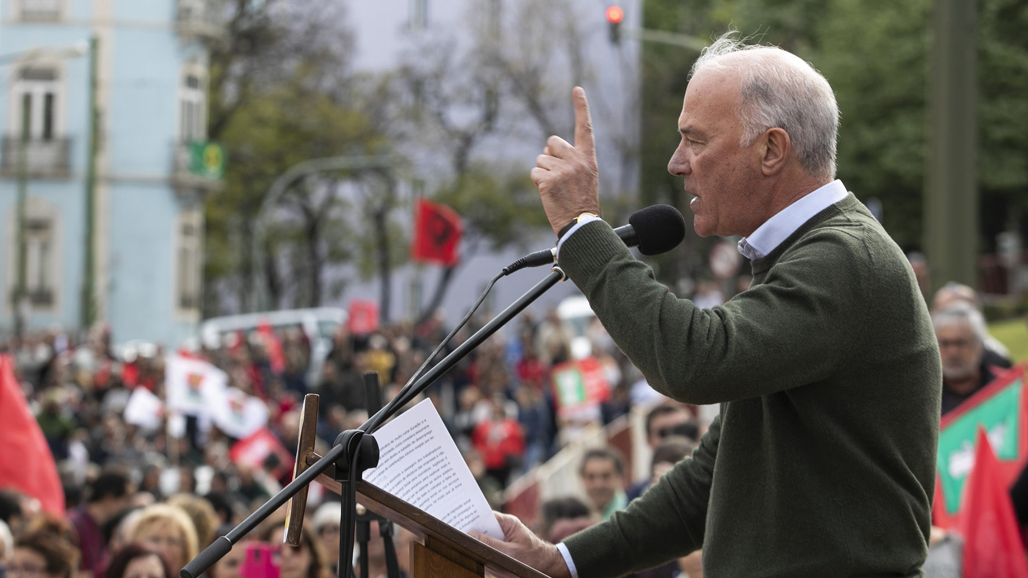Manifestação nacional da CGTP contra a proposta de lei laboral do Governo - 11ABR19