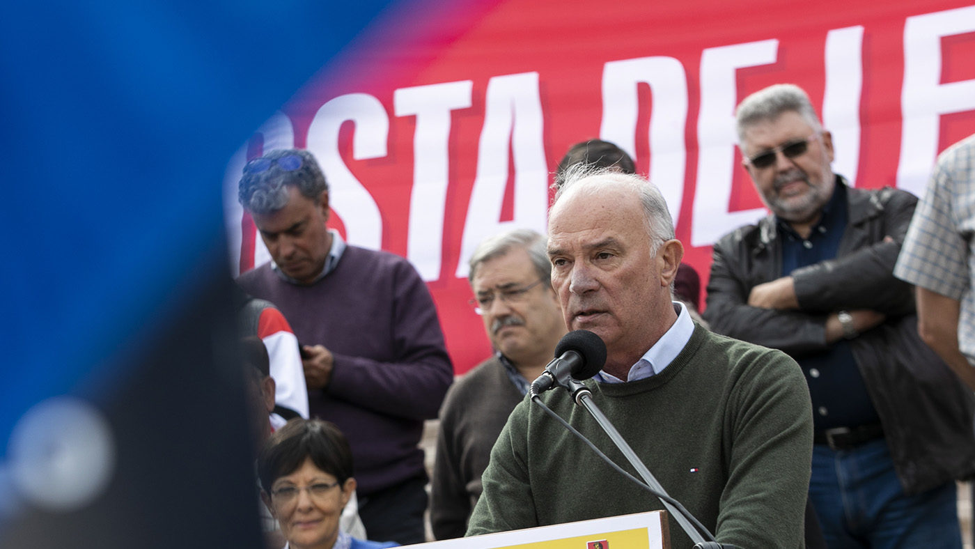 Manifestação nacional da CGTP contra a proposta de lei laboral do Governo - 11ABR19