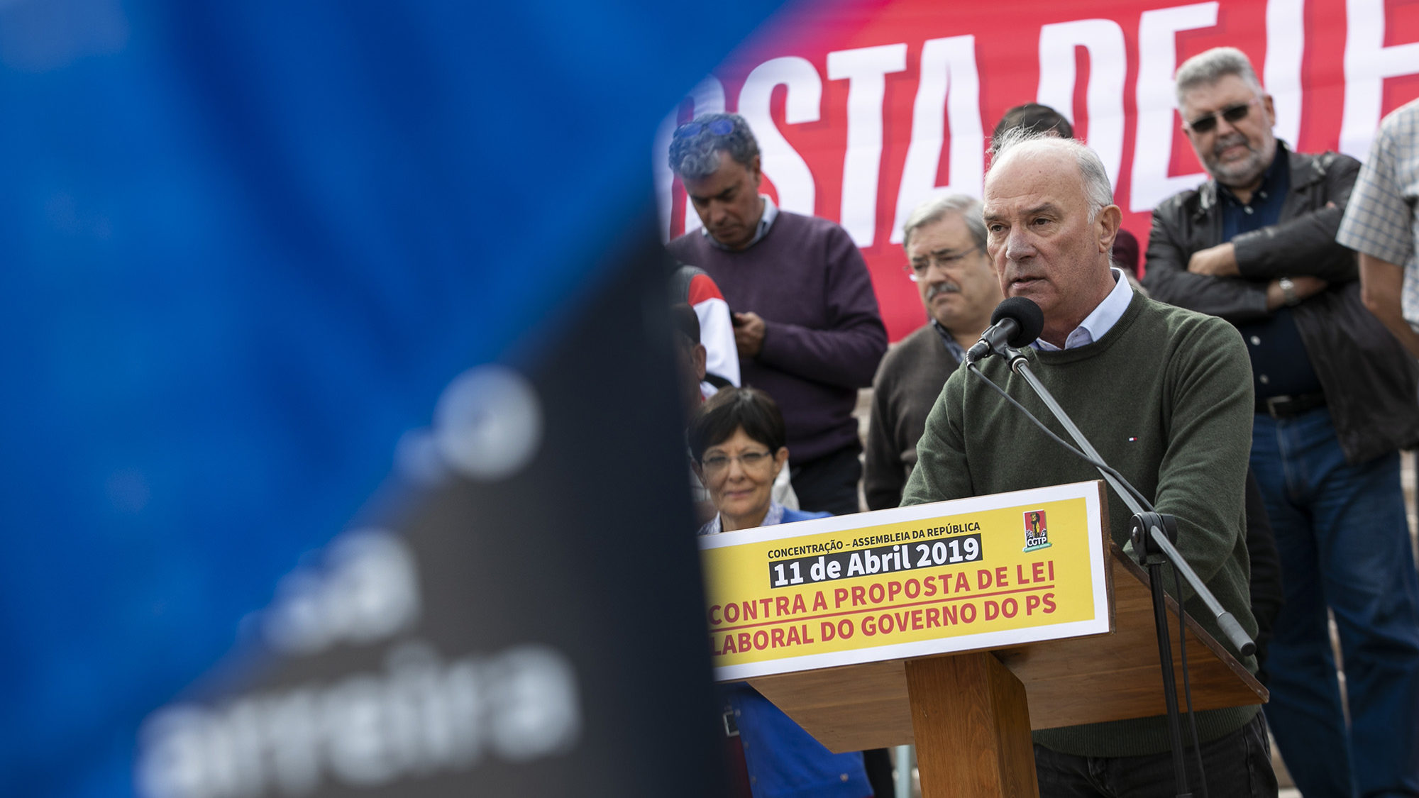 Manifestação nacional da CGTP contra a proposta de lei laboral do Governo - 11ABR19