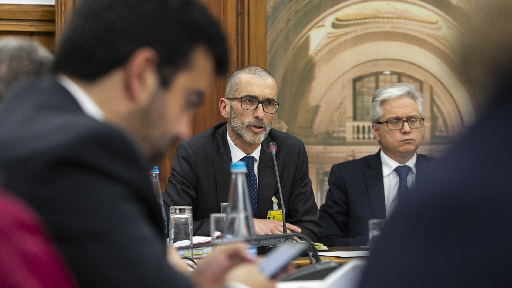 Alexandre Santos, Diretor de Empresas Sul da CGD, é ouvido perante a II COMISSÃO PARLAMENTAR DE INQUÉRITO À RECAPITALIZAÇÃO DA CAIXA GERAL DE DEPÓSITOS E À GESTÃO DO BANCO - 16ABR19