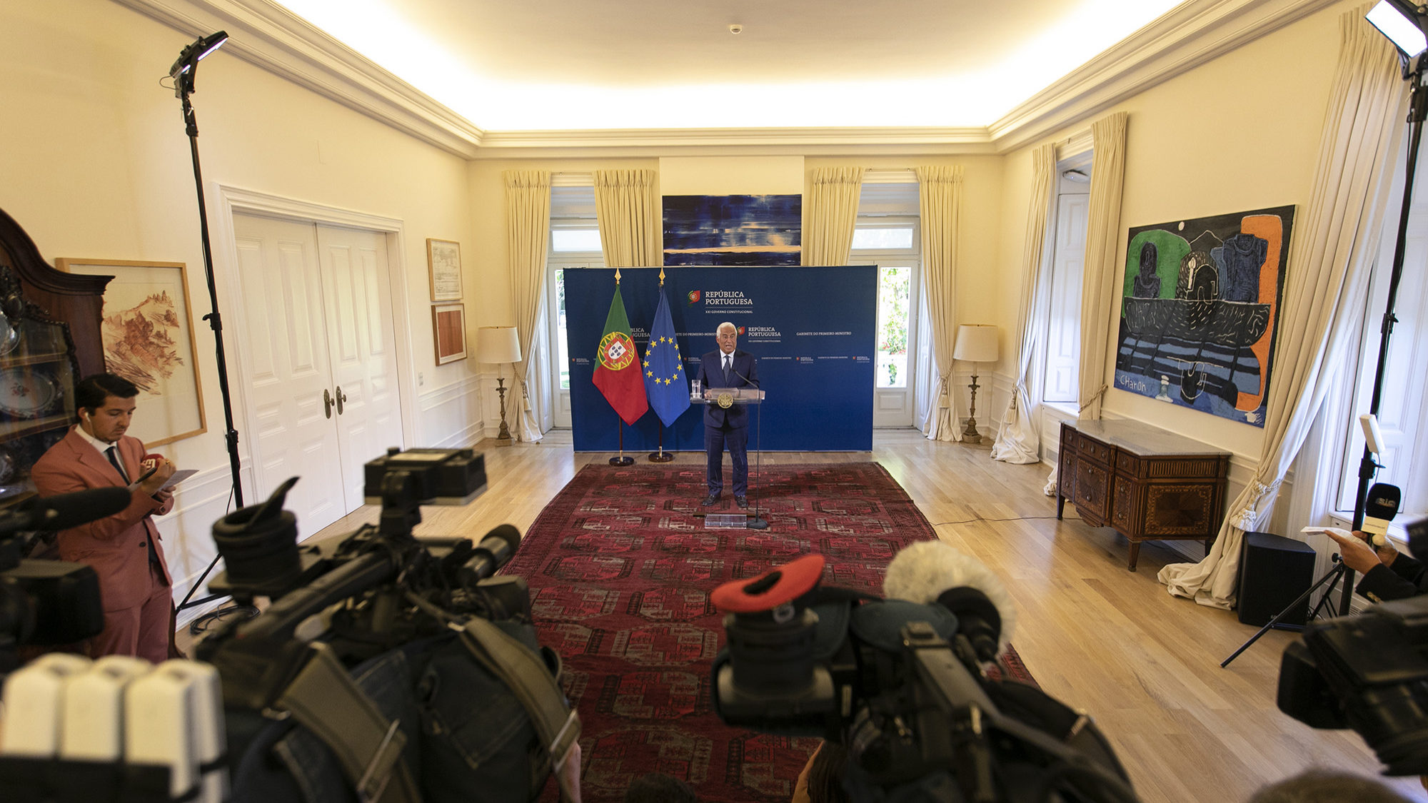 Declaração de António Costa a propósito da crise no Governo que sucede às negociações com os sindicatos dos professores - 03MAI19