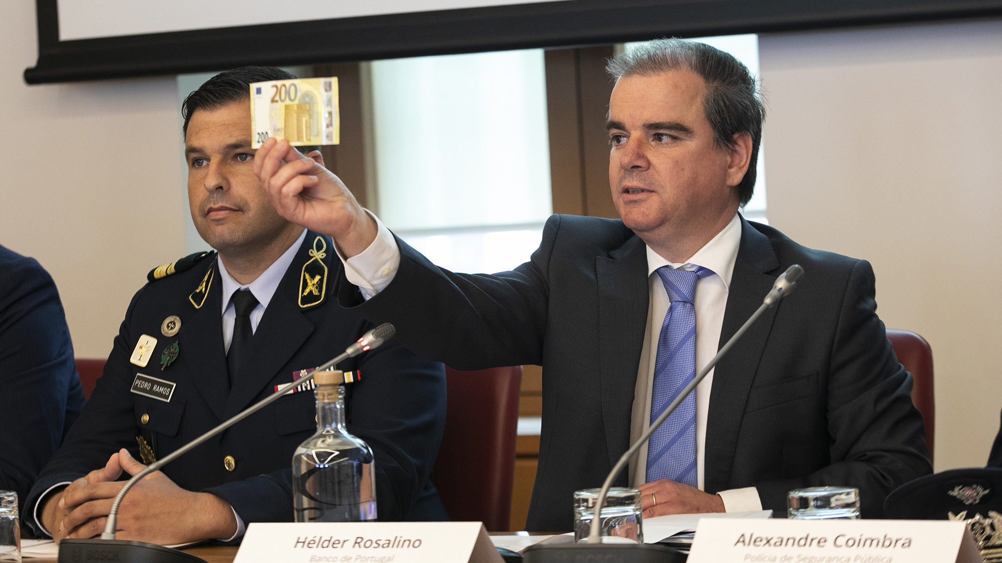 Apresentação da nova série de notas de 100 e 200 euros - 27MAI19