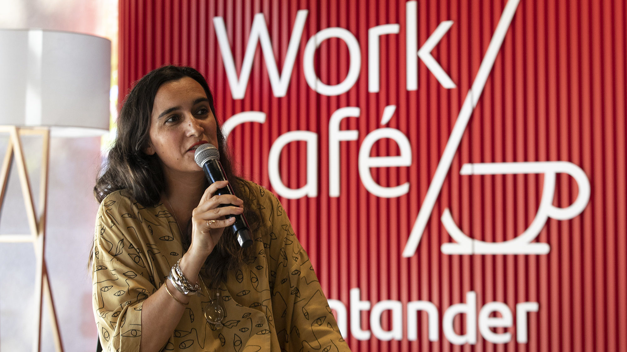 Joana Astolfi no Work Café Santander Talks - 27JUN19