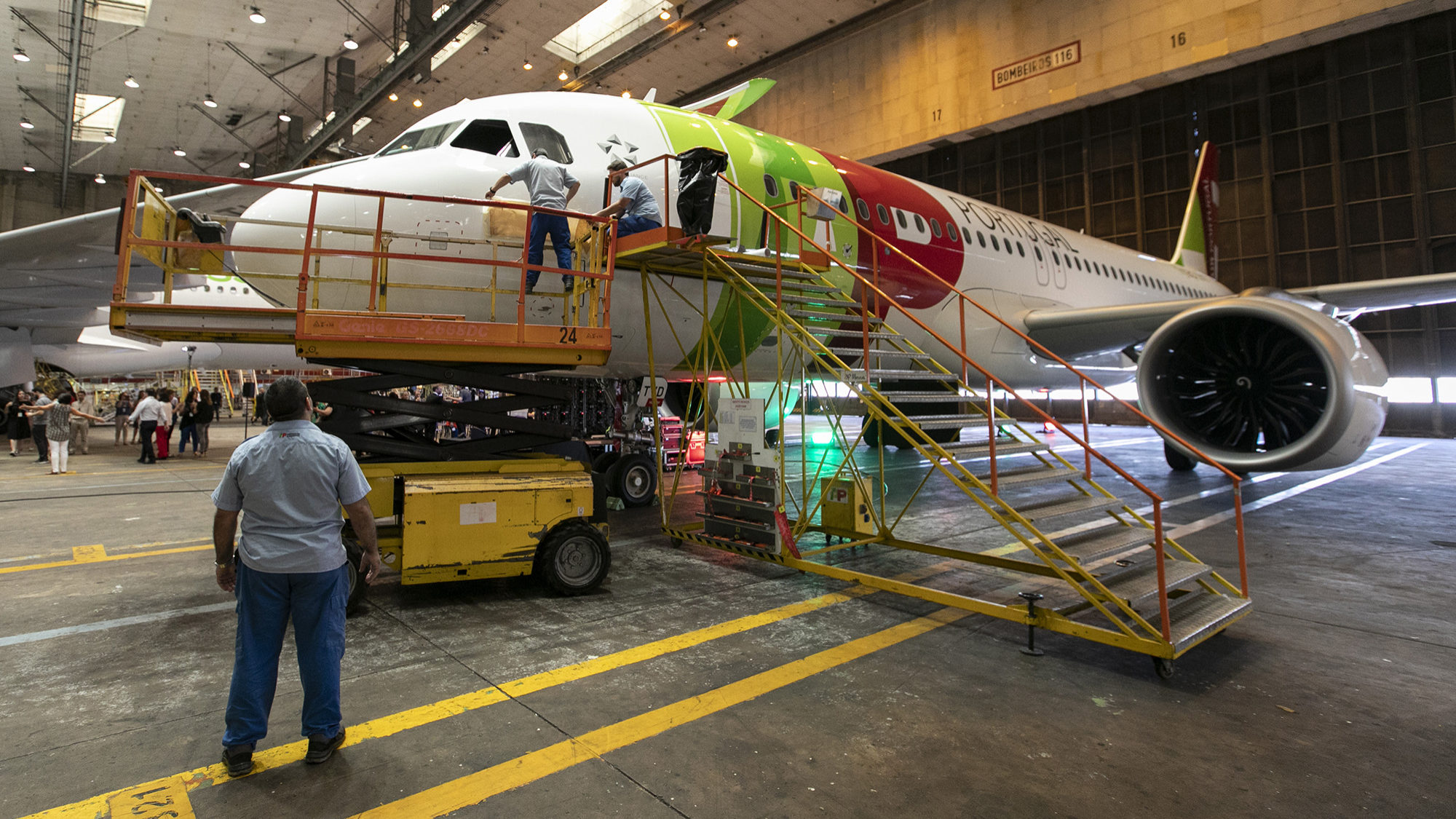 Cerimónia de batismo do avião da TAP A320neo Carlos Paredes - 23JUL19