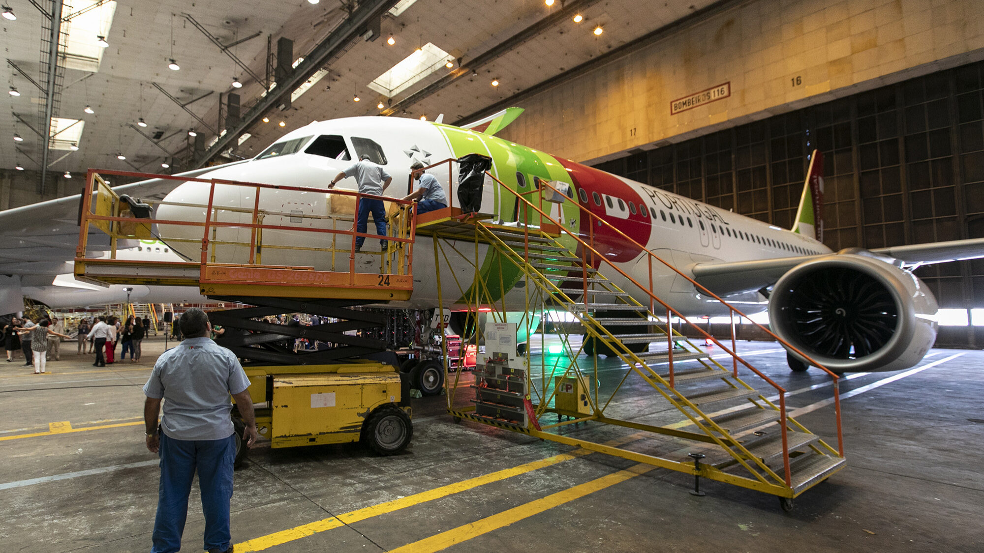 Cerimónia de batismo do avião da TAP A320neo Carlos Paredes - 23JUL19
