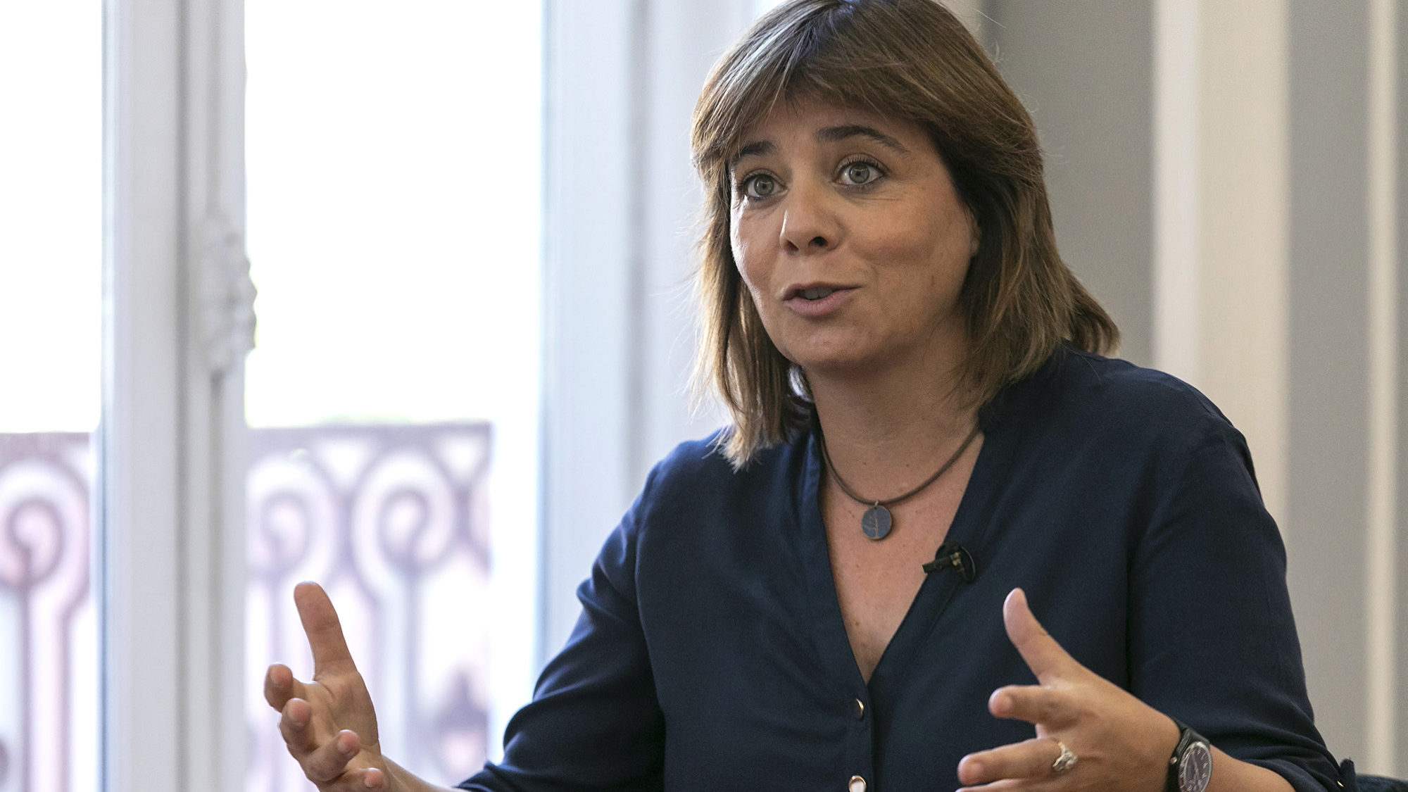 Catarina Martins, coordenadora do Bloco de Esquerda, em entrevista ao ECO - 23AGO19