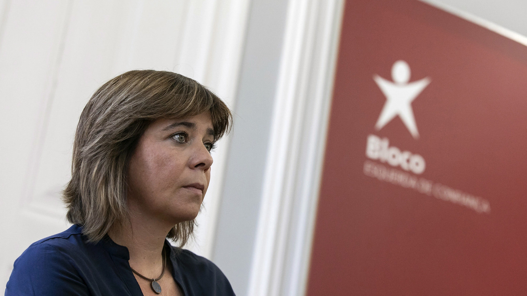 Catarina Martins, coordenadora do Bloco de Esquerda, em entrevista ao ECO - 23AGO19