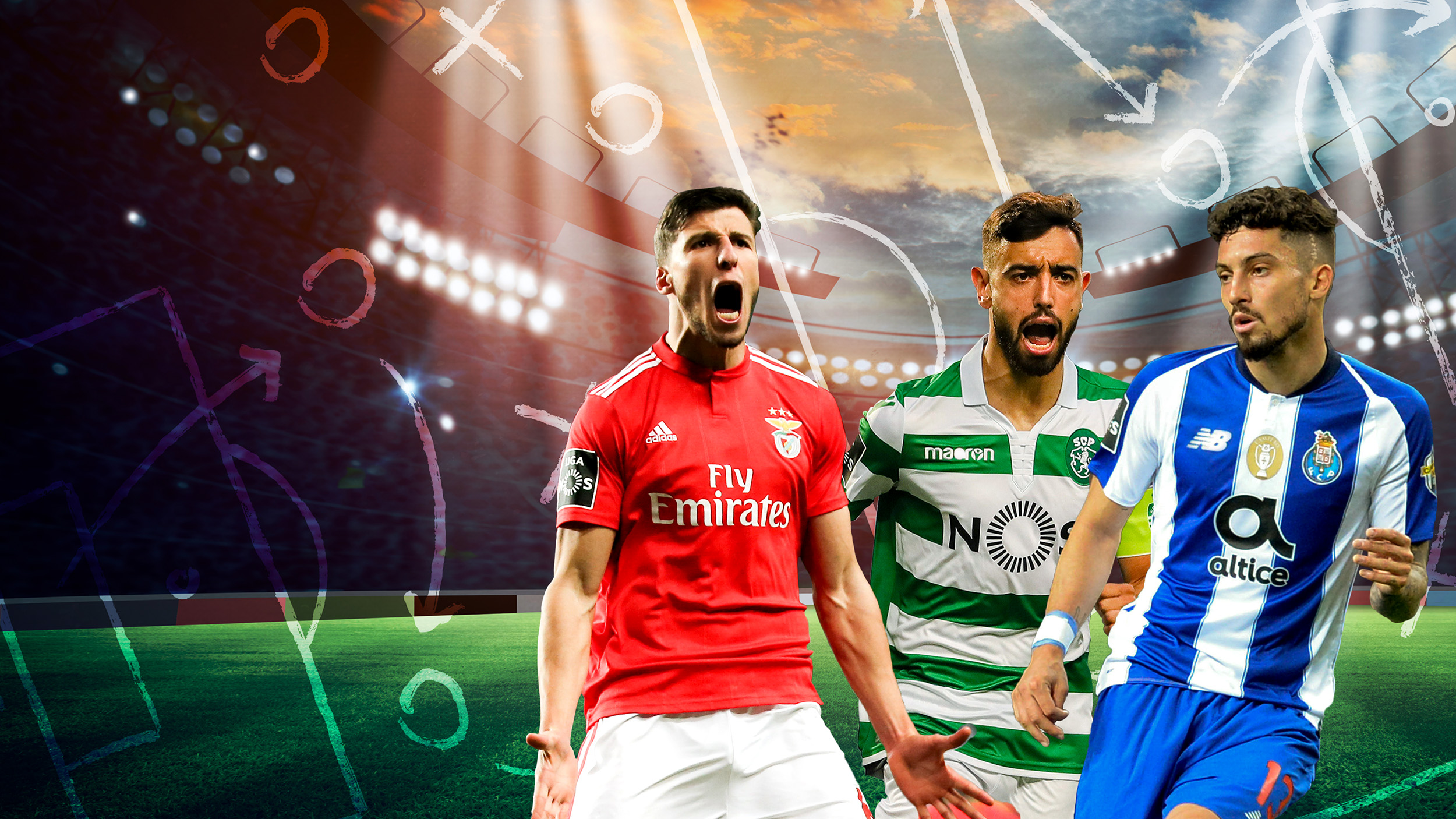 Qual o valor do plantel dos três grandes?