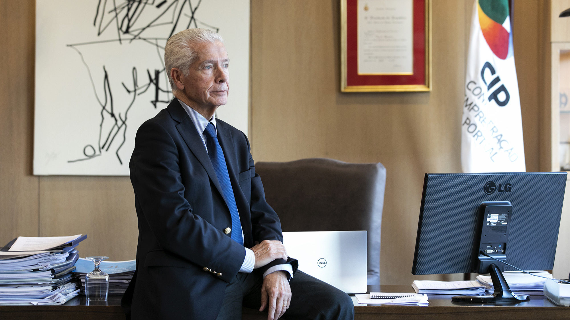 António Saraiva, presidente da CIP, em entrevista ao ECO - 04DEZ19
