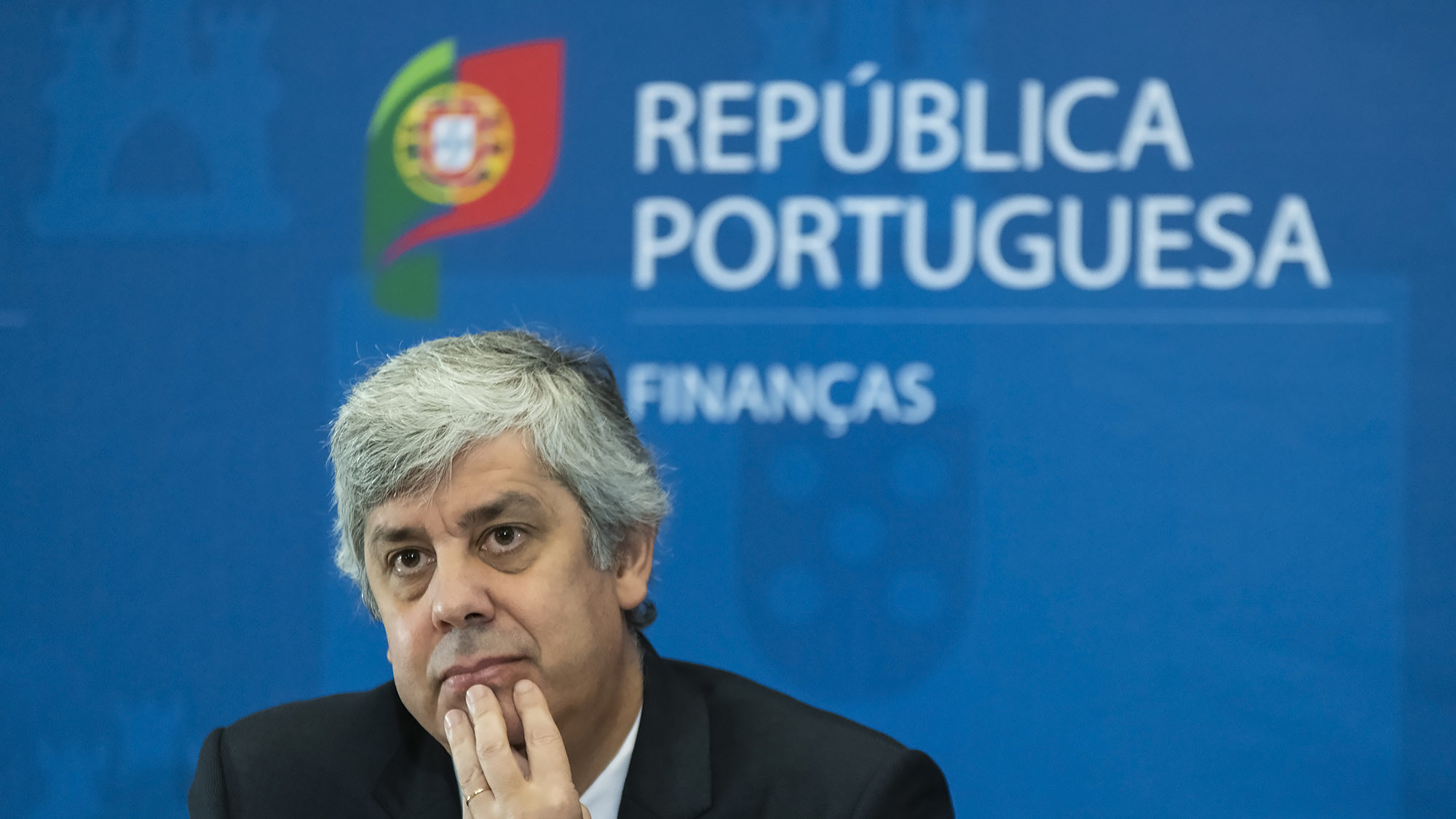 O Ministro das Finanças, Mário Centeno, apresenta em conferência de imprensa o Orçamento do Estado 2020 - 17DEZ19