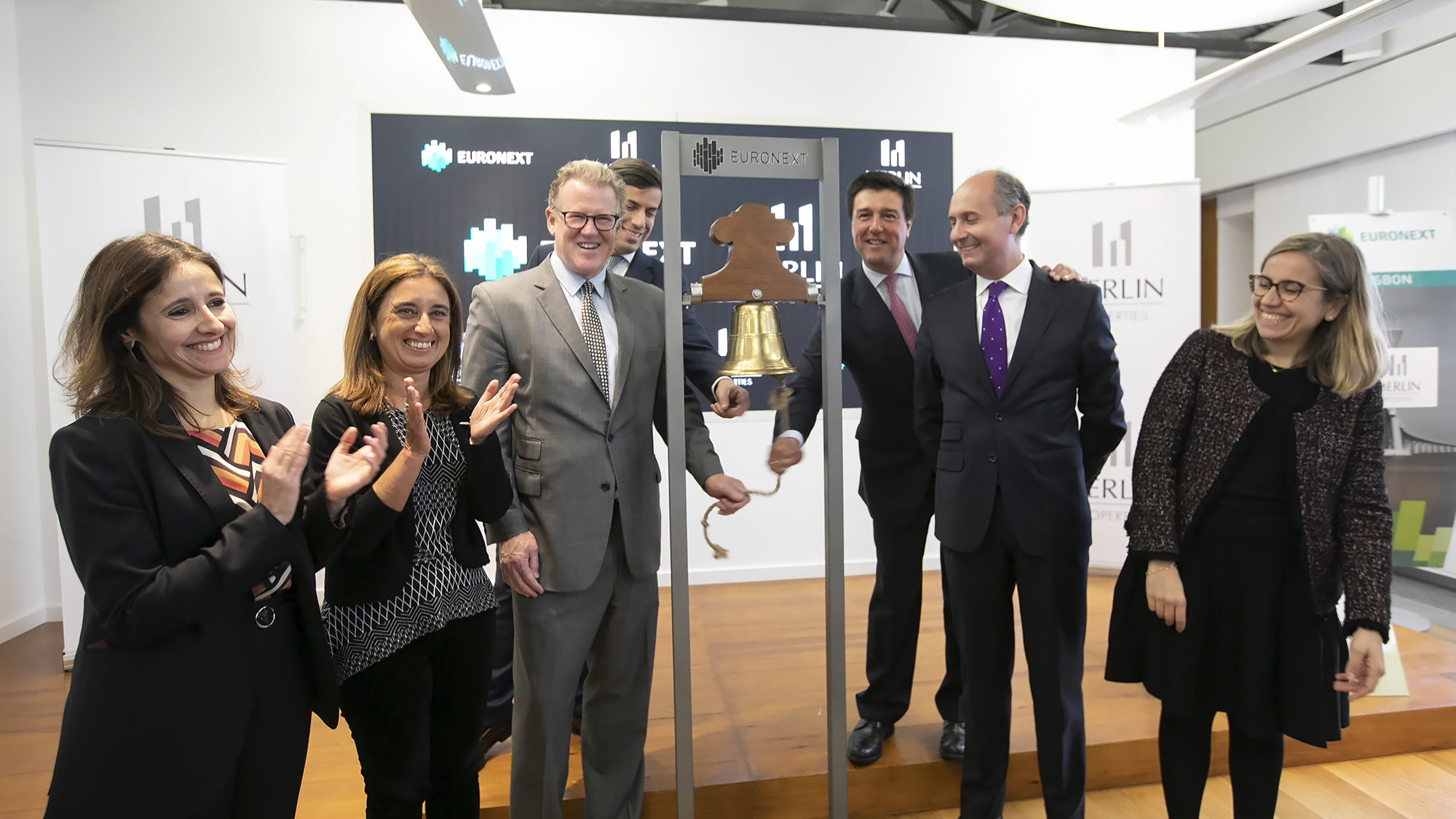 Entrada da Merlin Properties na Bolsa - 14JAN20