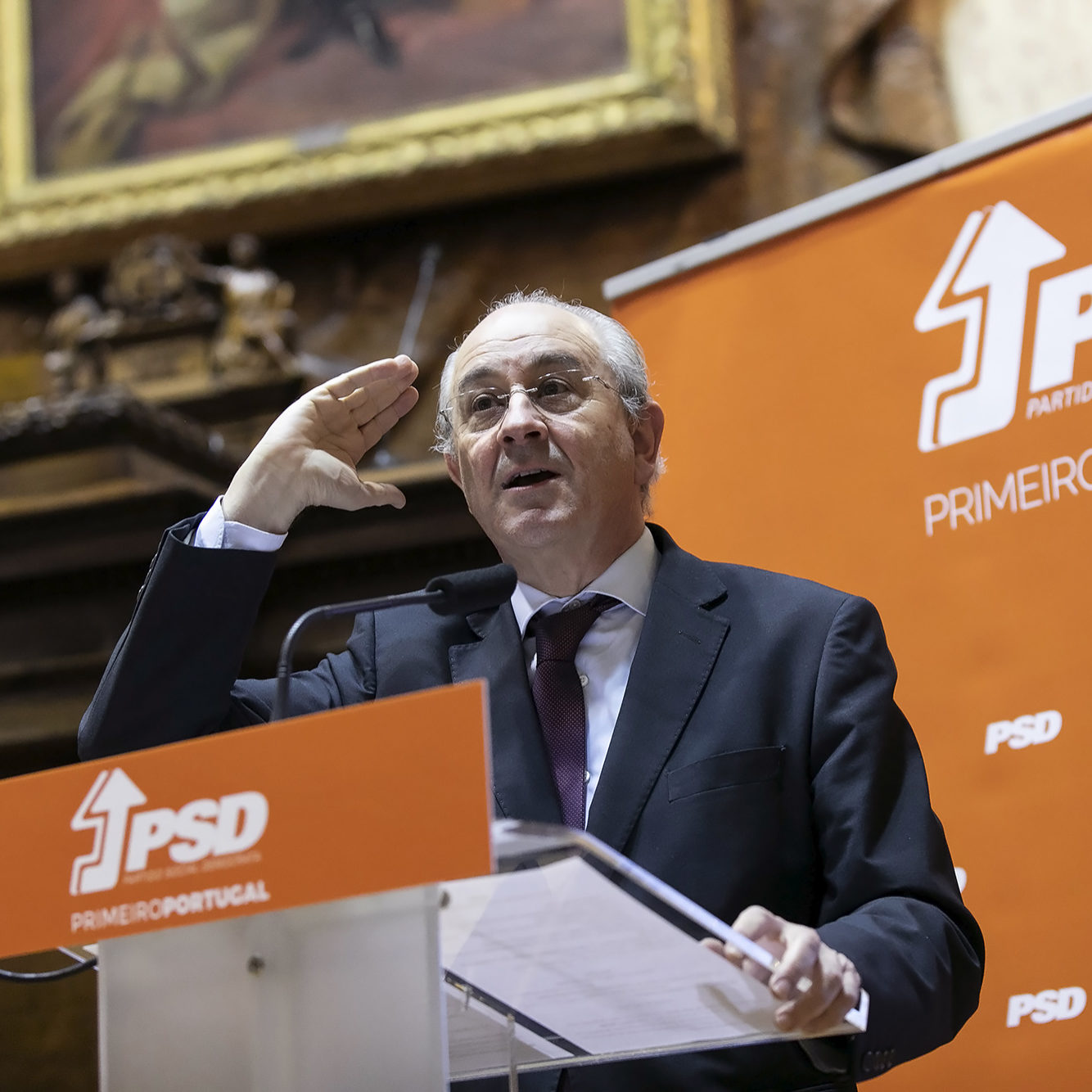 Rui Rio anuncia intenção de voto do PSD em relação ao OE2020 - 07JAN20