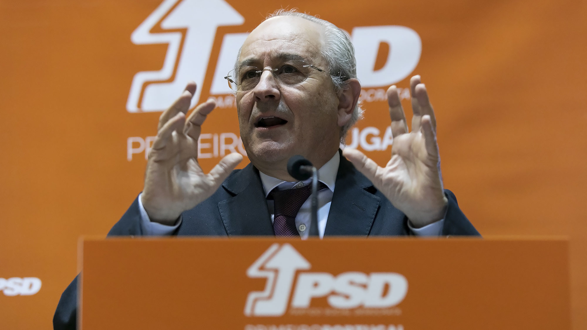Rui Rio anuncia intenção de voto do PSD em relação ao OE2020 - 07JAN20