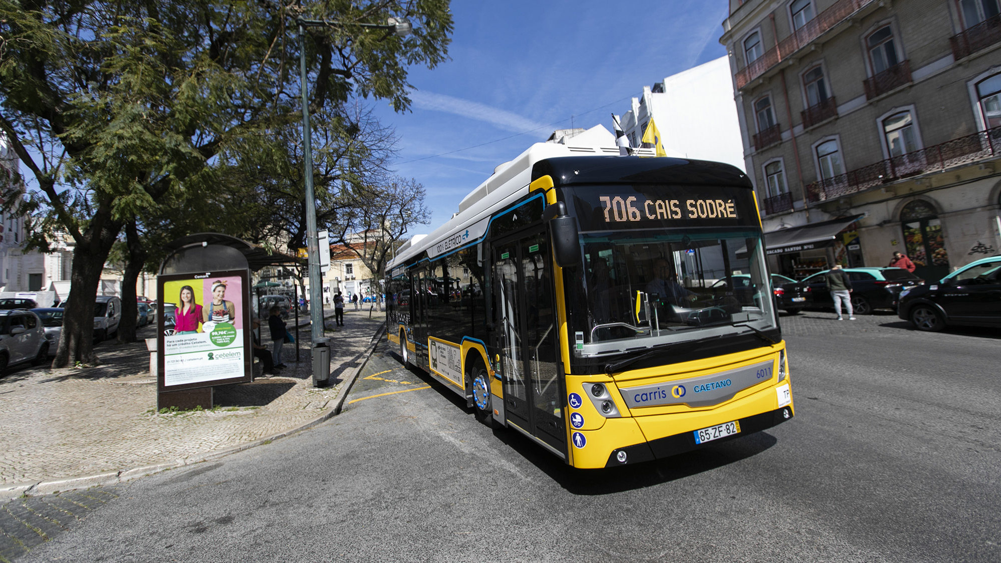 Lançamento da primeira carreira da CARRIS com autocarros elétricos - 11MAR20