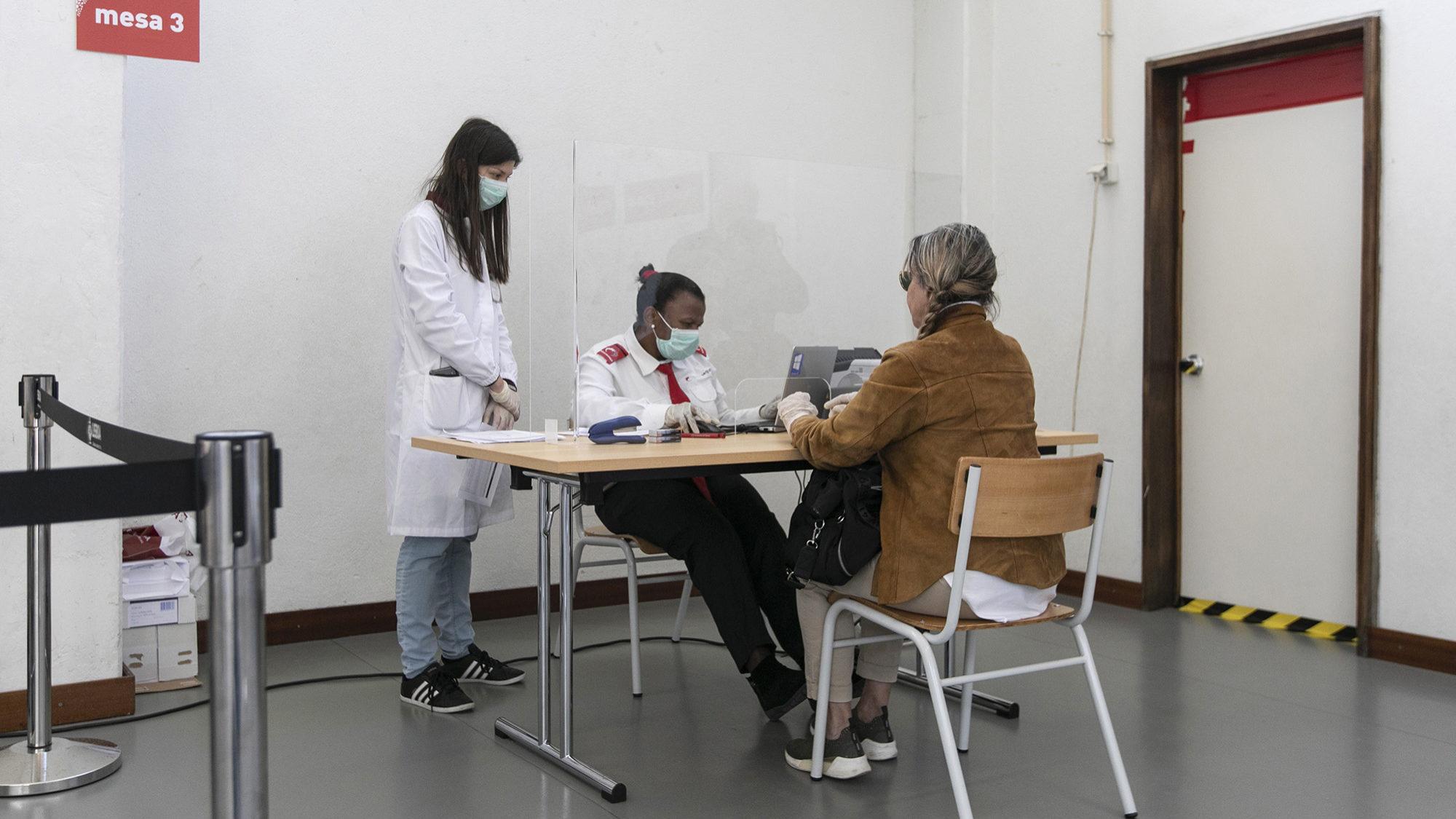 Centro de Rastreio do COVID-19 no Lumiar - 23MAR20