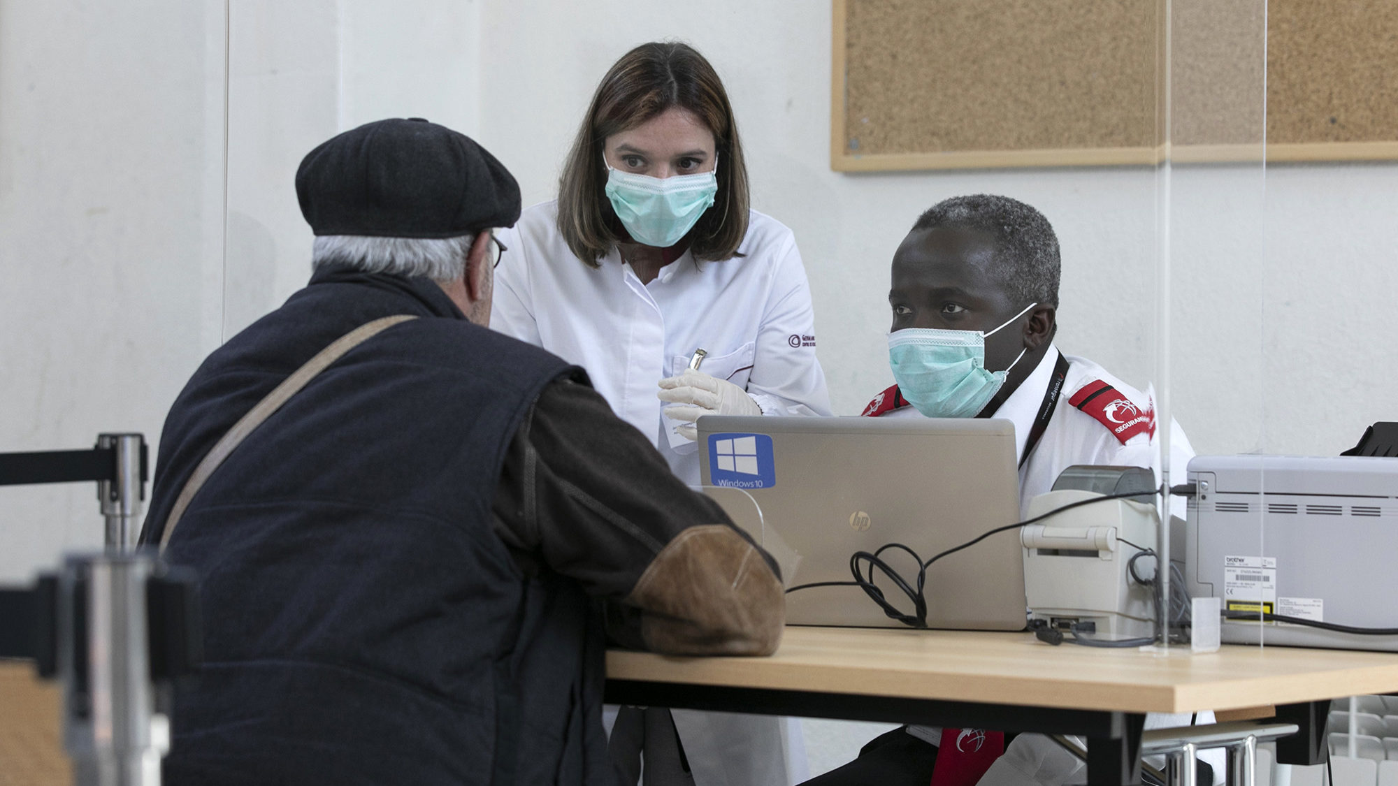 Centro de Rastreio do COVID-19 no Lumiar - 23MAR20