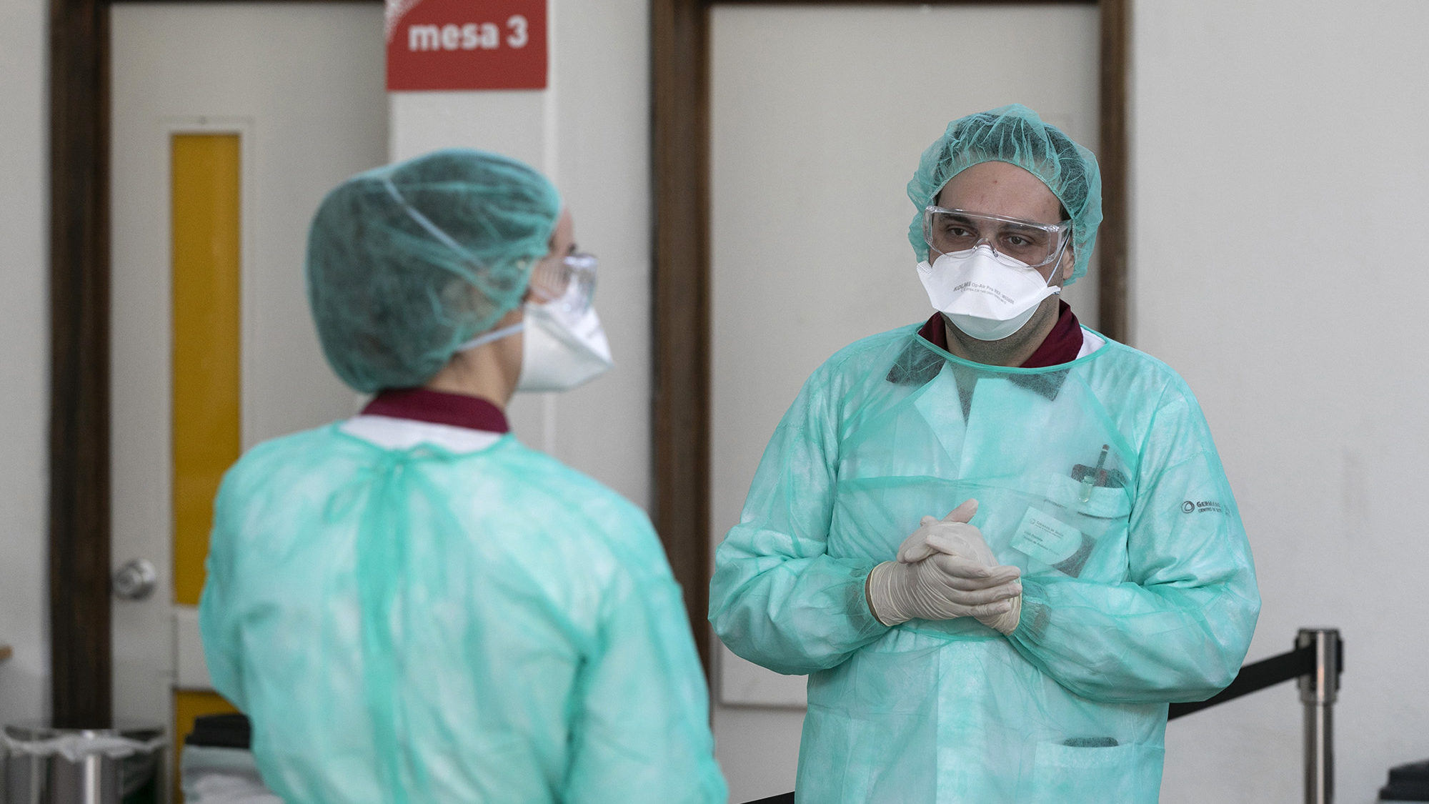 Centro de Rastreio do COVID-19 no Lumiar - 23MAR20