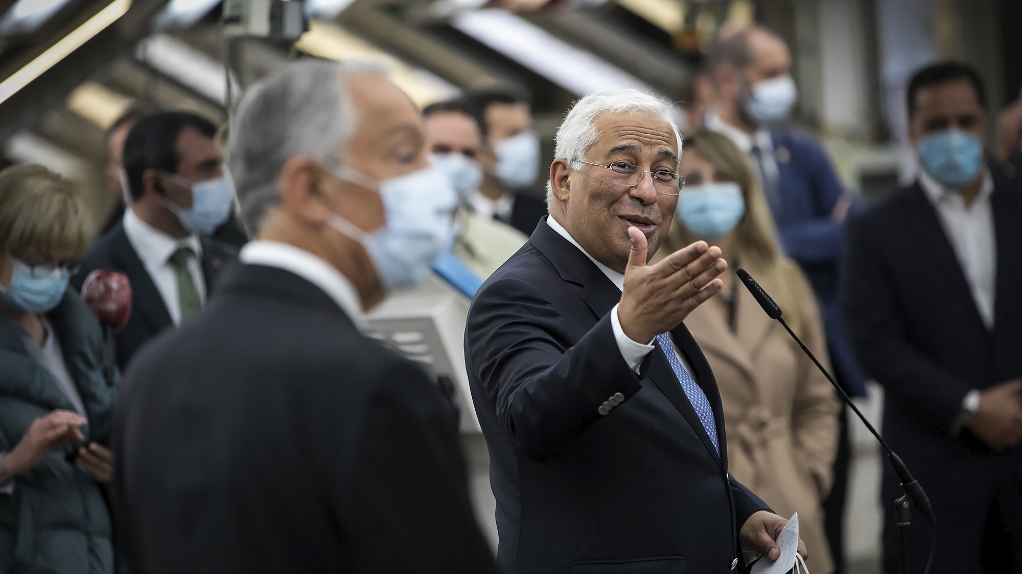 Marcelo Rebelo de Sousa e António Costa visitam Autoeuropa - 13MAI20