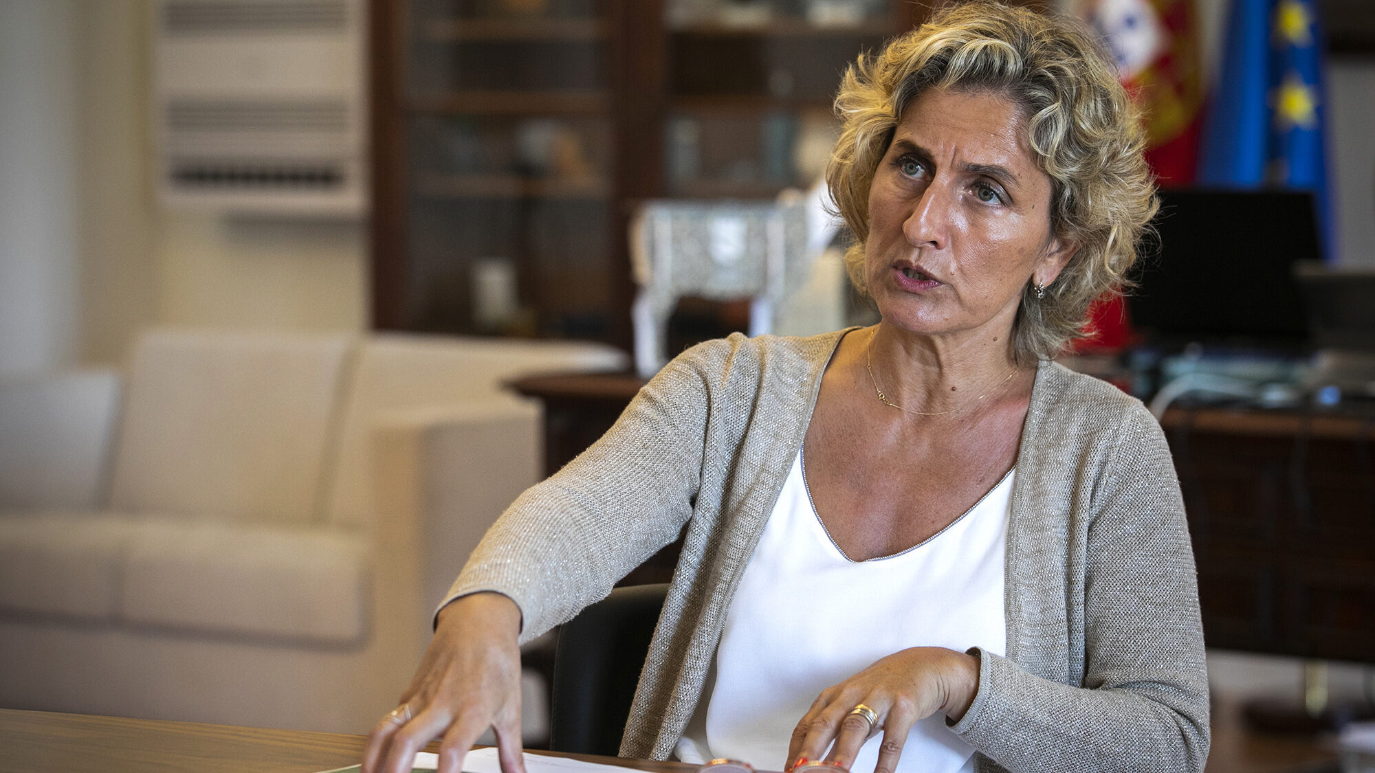 Ana Abrunhosa, Ministra da Coesão Territorial, em entrevista ao ECO - 06JUL20