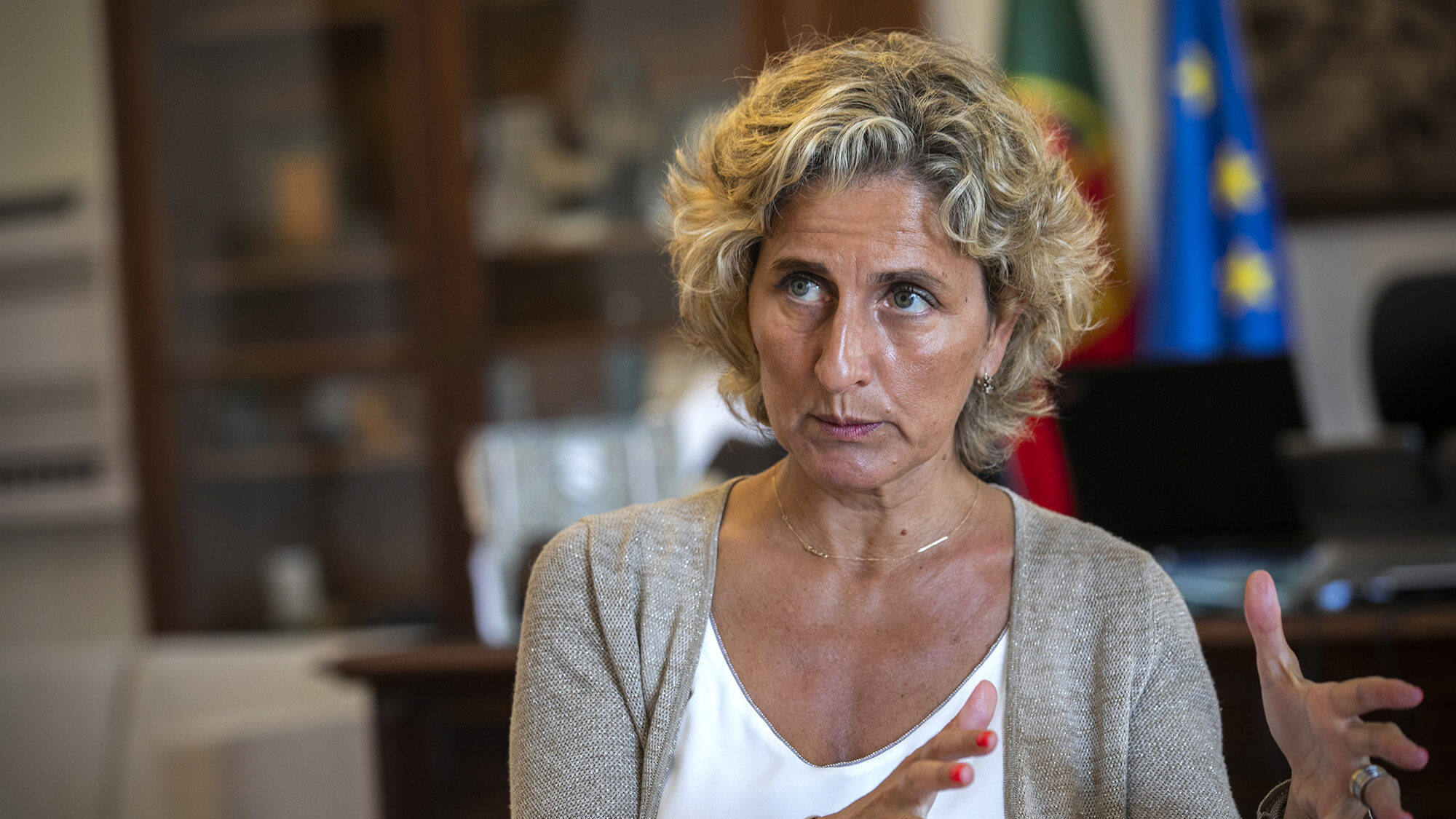 Ana Abrunhosa, Ministra da Coesão Territorial, em entrevista ao ECO - 06JUL20