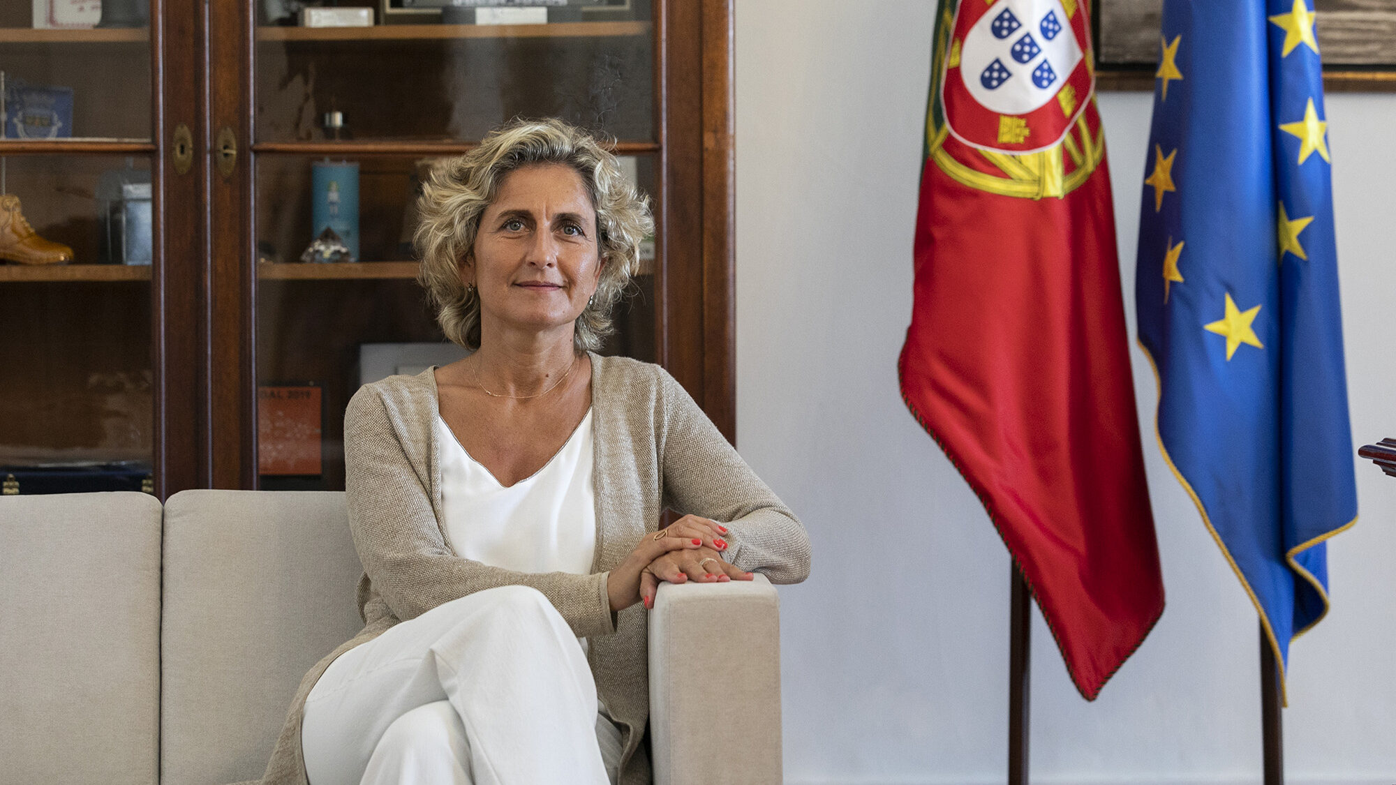 Ana Abrunhosa, Ministra da Coesão Territorial, em entrevista ao ECO - 06JUL20
