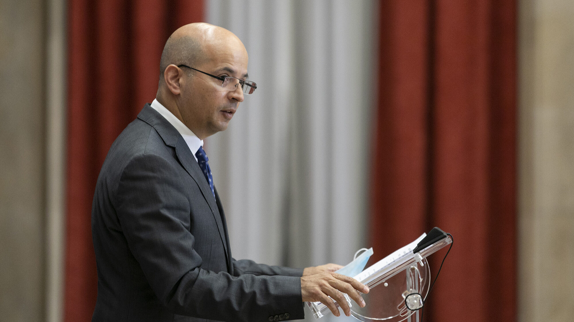Tomada de posse do novo Governador do Banco de Portugal, Mário Centeno - 20JUL20