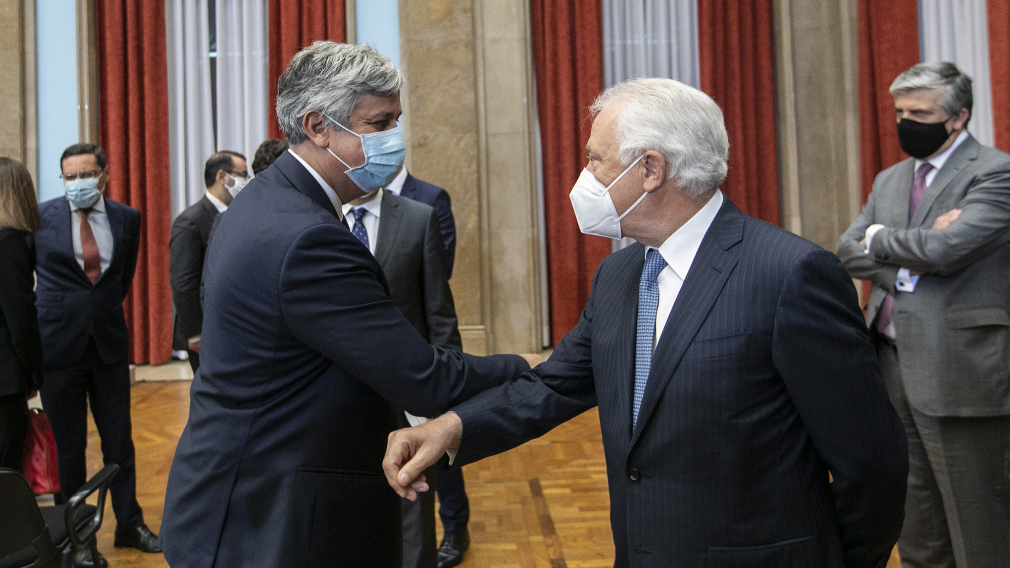 Tomada de posse do novo Governador do Banco de Portugal, Mário Centeno - 20JUL20