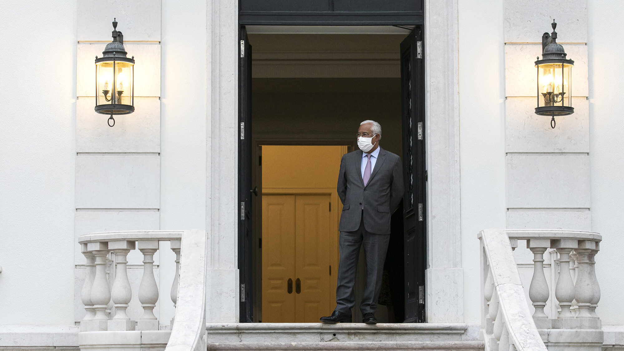 António Costa recebe a presidente da Comissão Europeia Ursula Von Der Leyen no Palácio de São Bento - 28SET20