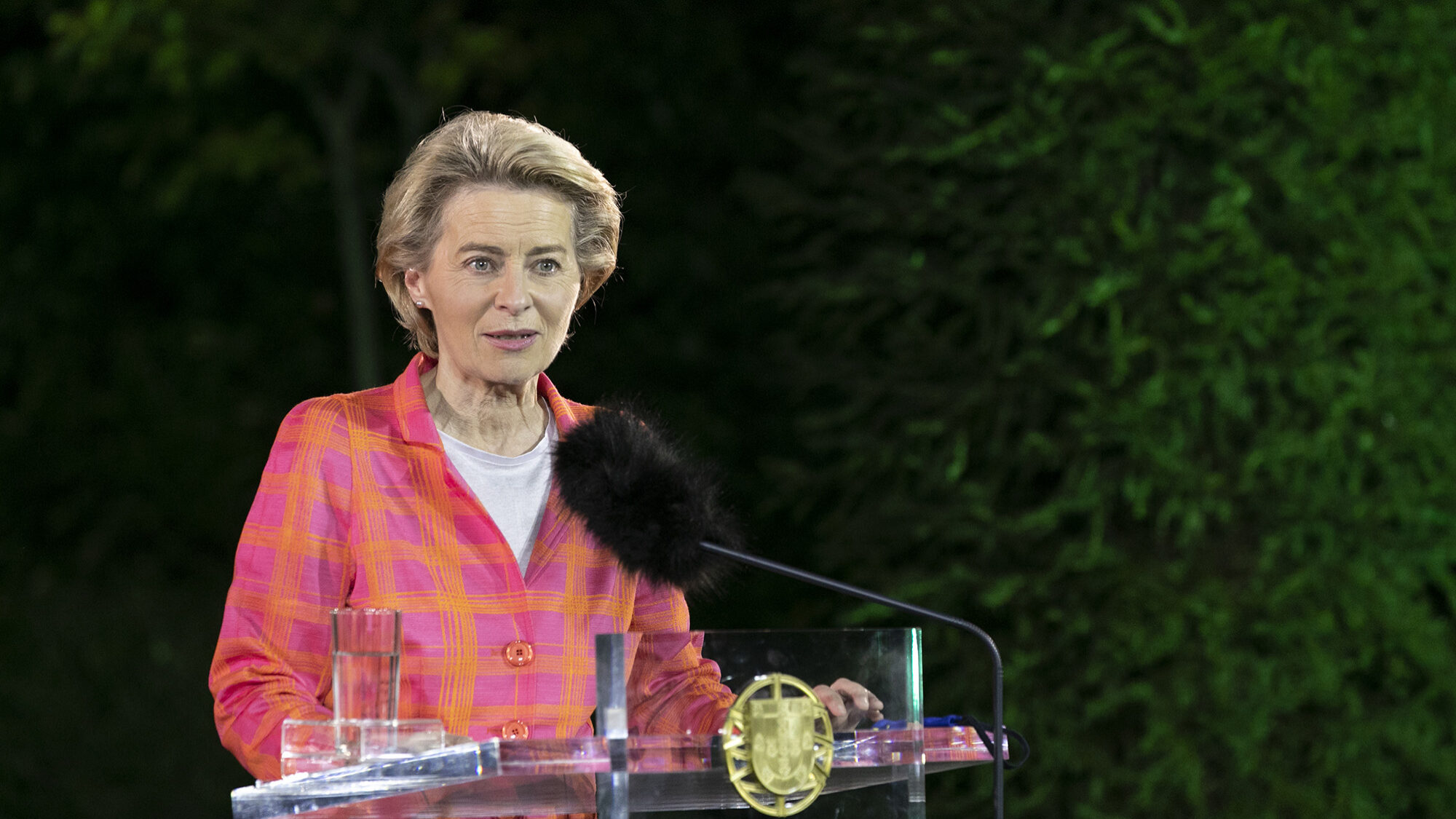 António Costa recebe a presidente da Comissão Europeia Ursula Von Der Leyen no Palácio de São Bento - 28SET20