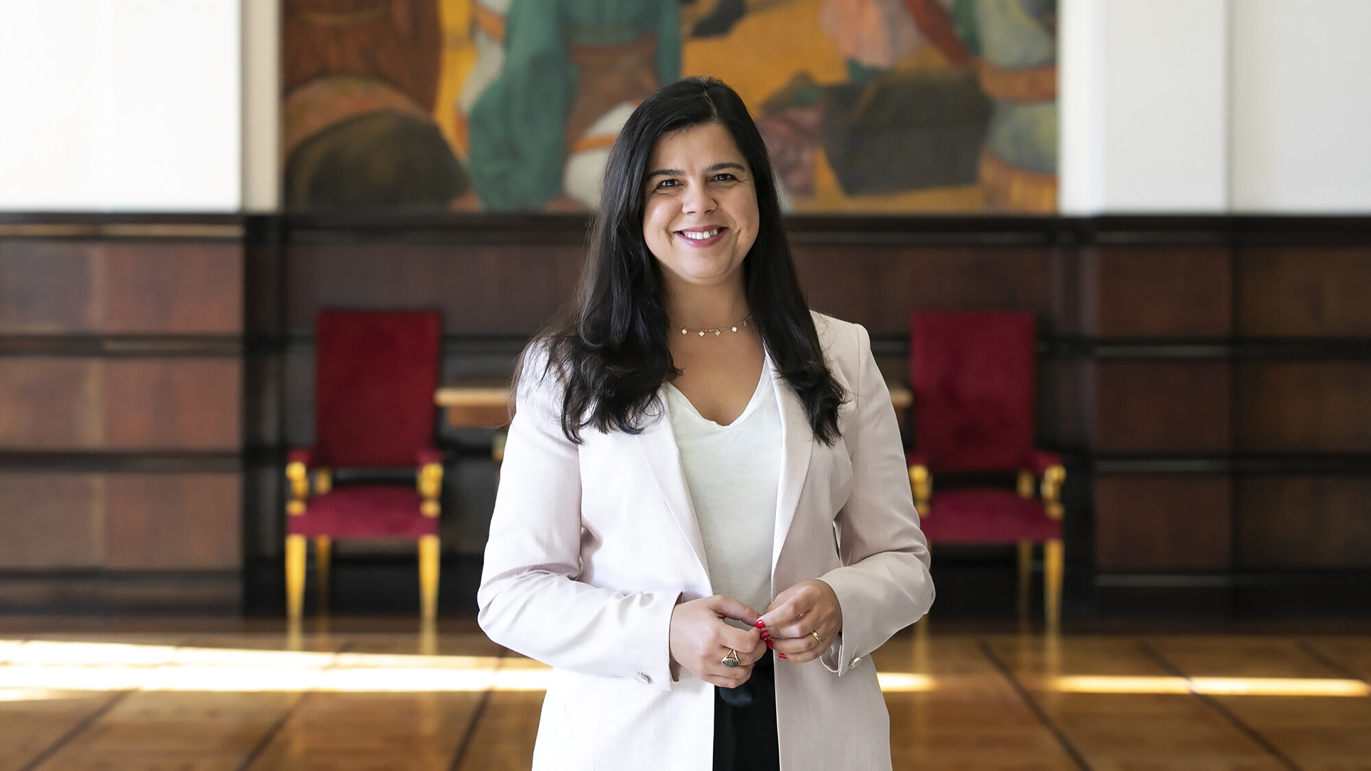 Inês Sousa Real, líder parlamentar do PAN, em entrevista ao ECO - 28SET20
