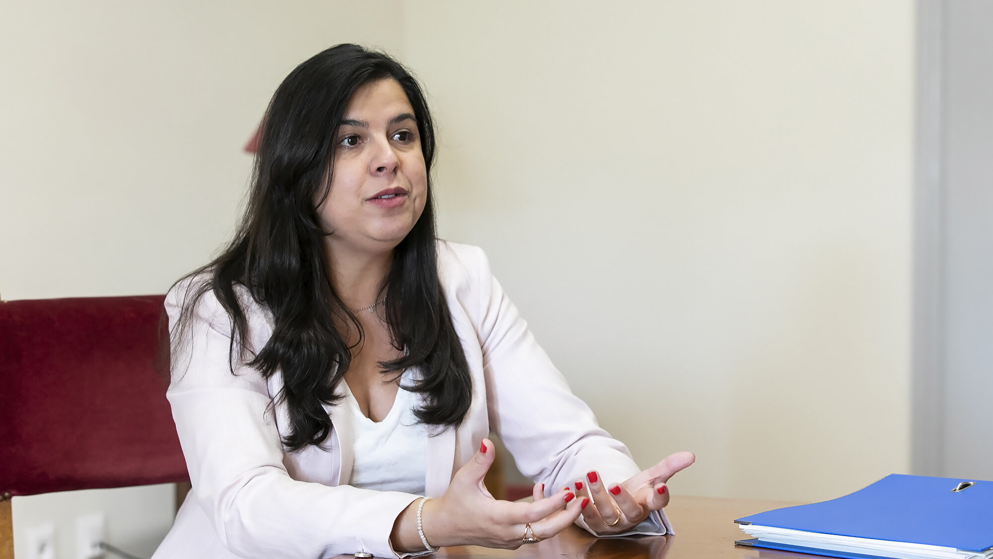 Inês Sousa Real, líder parlamentar do PAN, em entrevista ao ECO - 28SET20