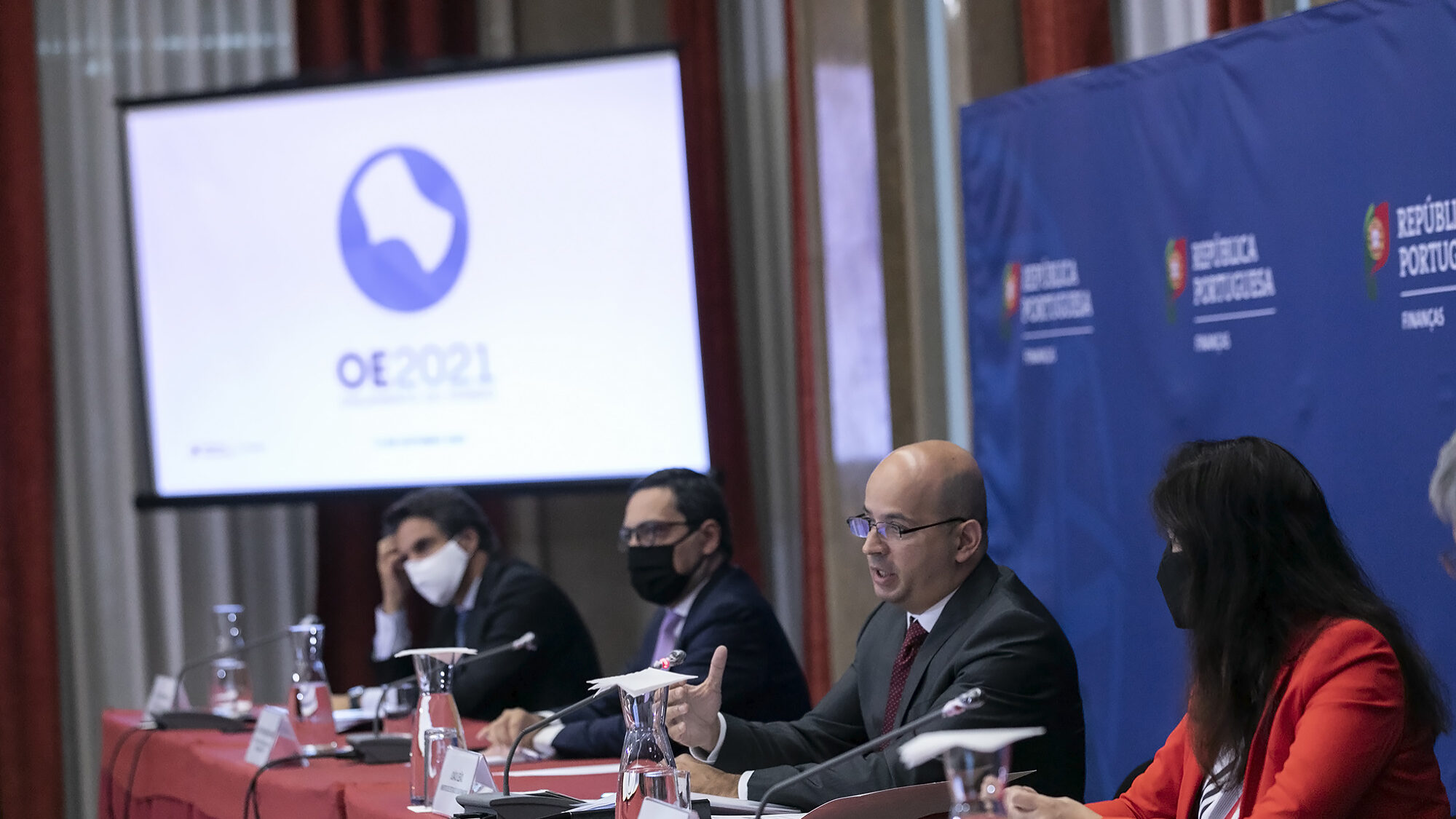 Apresentação do Orçamento do Estado 2021 no Ministério das Finanças - 13OUT20