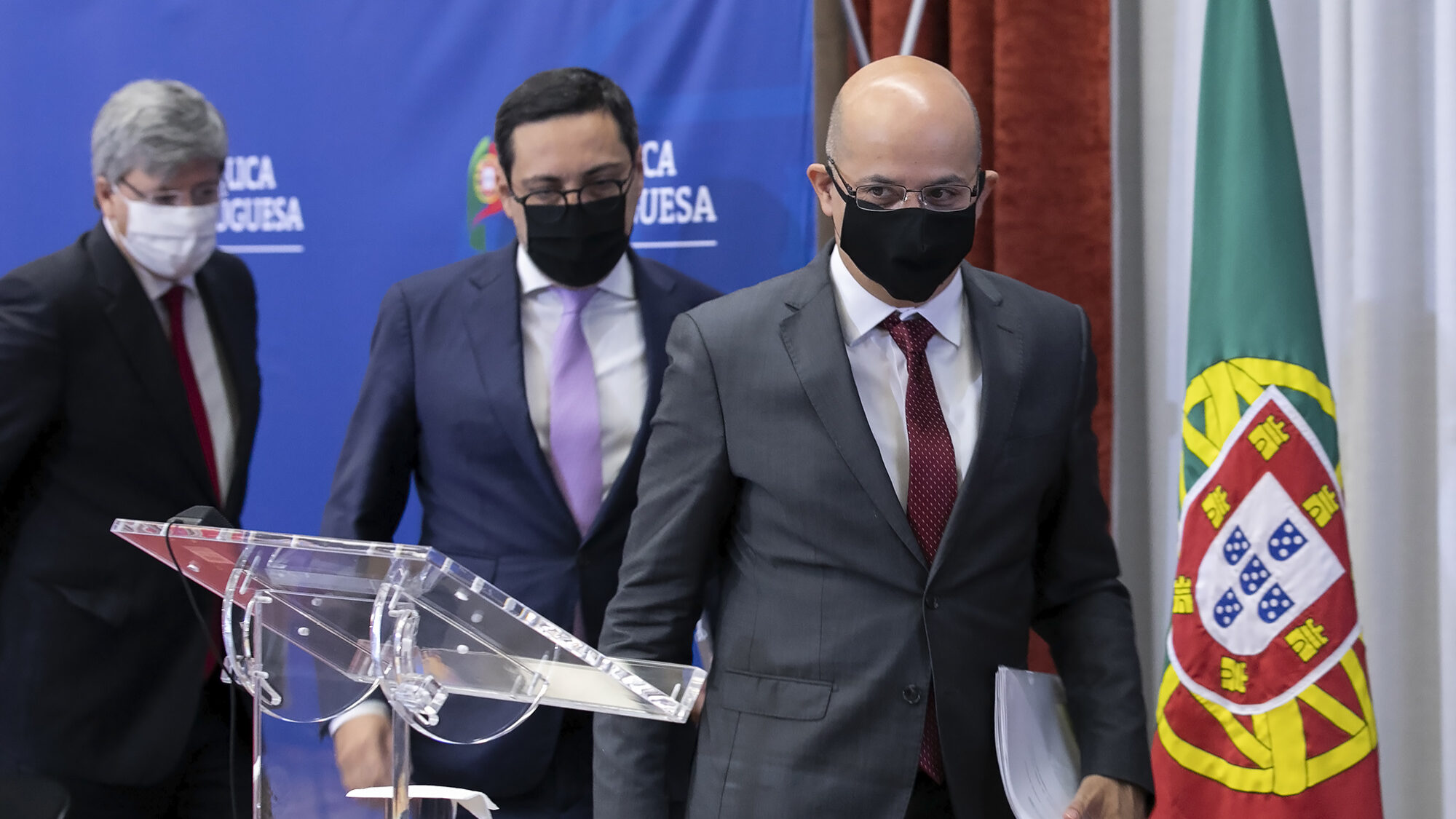 Apresentação do Orçamento do Estado 2021 no Ministério das Finanças - 13OUT20