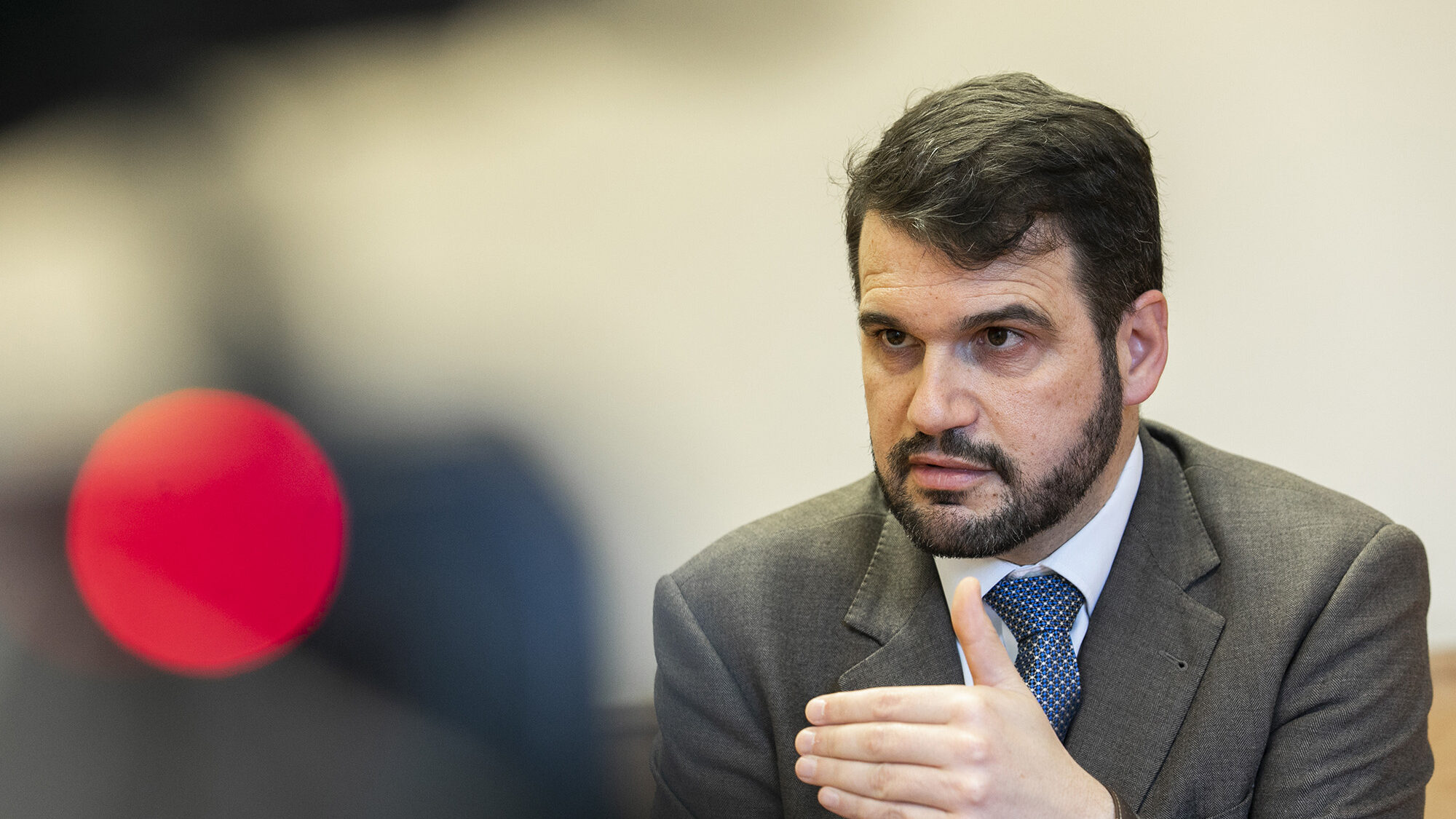 João Paulo Correia, deputado do PS, em entrevista ao ECO - 19NOV20