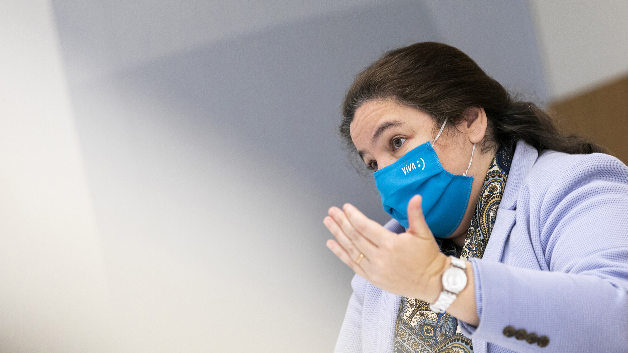 Alexandra Leitão, Ministra da Modernização do Estado e da Administração Pública, em entrevista ao ECO - 18JAN21