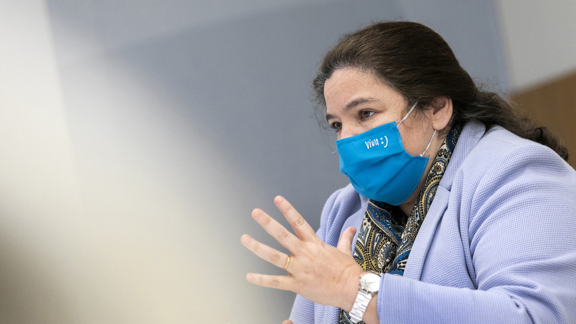 Alexandra Leitão, Ministra da Modernização do Estado e da Administração Pública, em entrevista ao ECO - 18JAN21