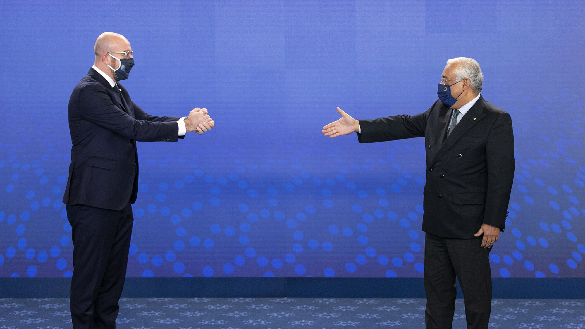 O presidente do Conselho Europeu Charles Michel de visita a Lisboa - 05JAN21