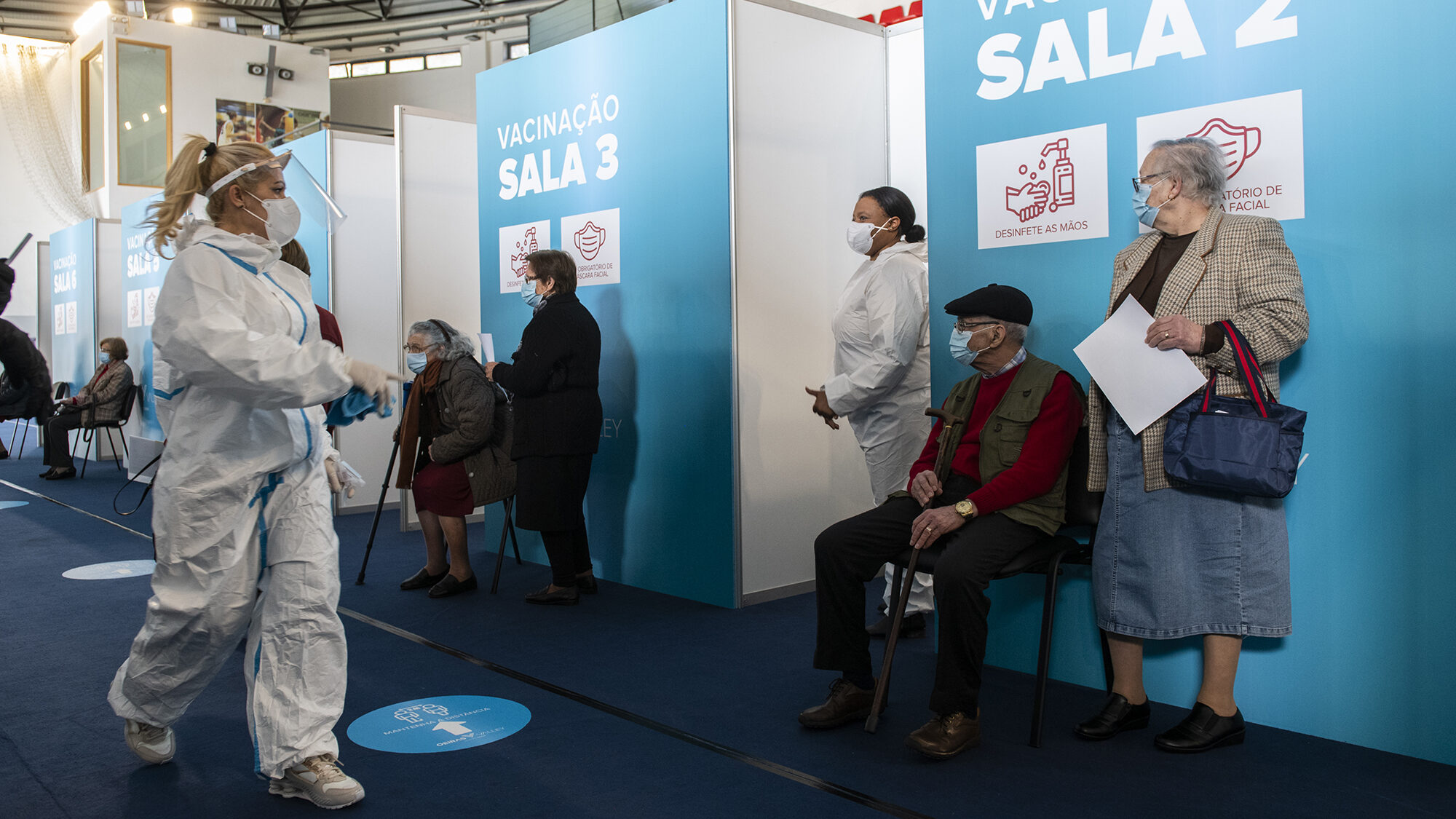 Centro de Vacinação de Oeiras - 15FEV21