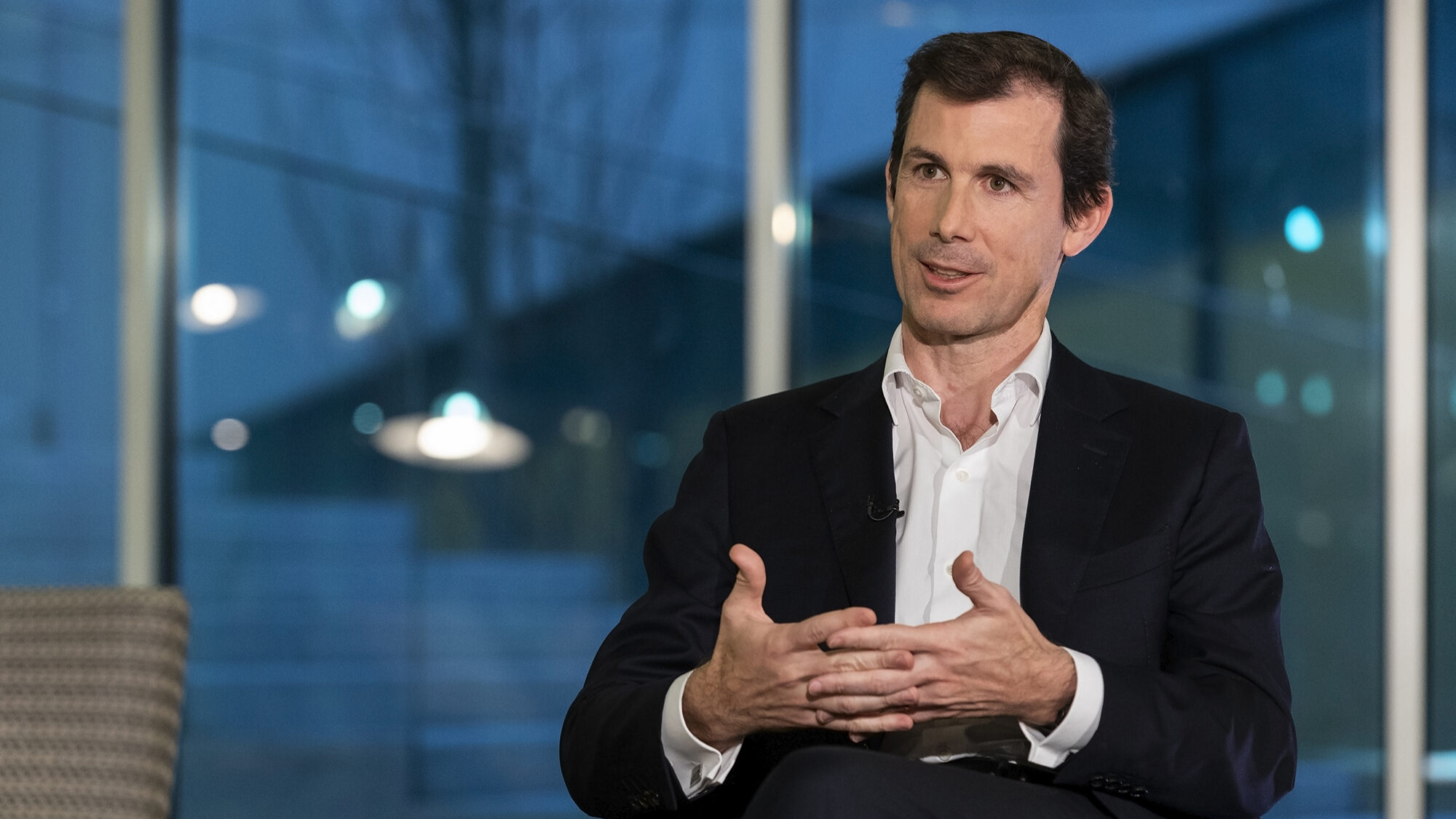 Miguel Stilwell d'Andrade, CEO da EDP, em entrevista ao ECO/TVI24 - 02MAR21