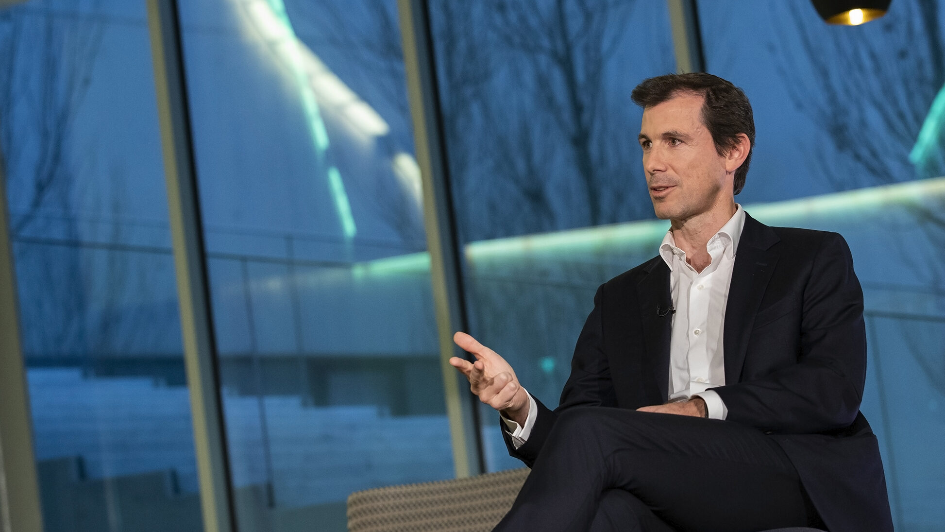 Miguel Stilwell d'Andrade, CEO da EDP, em entrevista ao ECO/TVI24 - 02MAR21