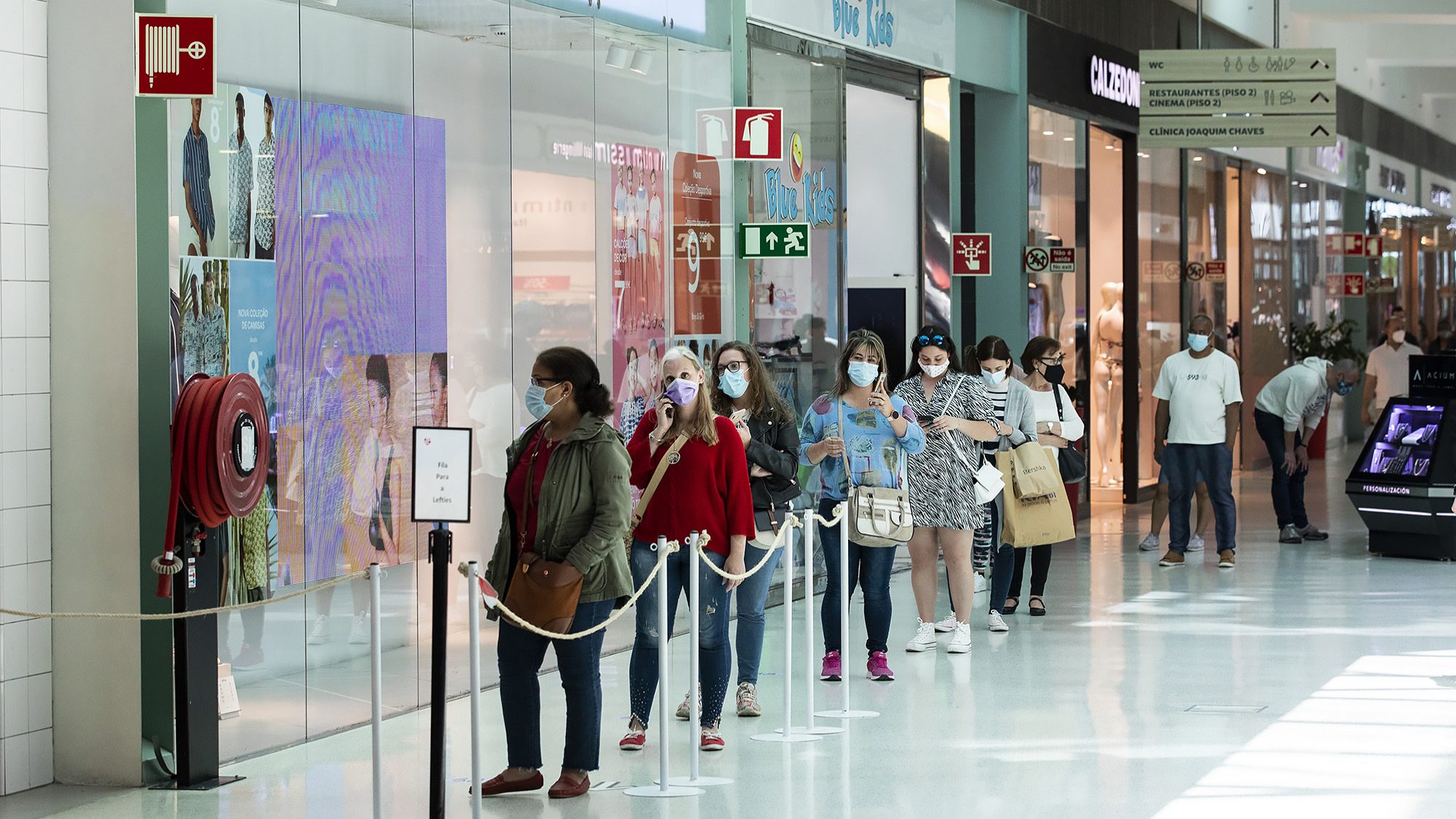 Alegro Sintra volta a abrir ao público após segundo confinamento - 19ABR21