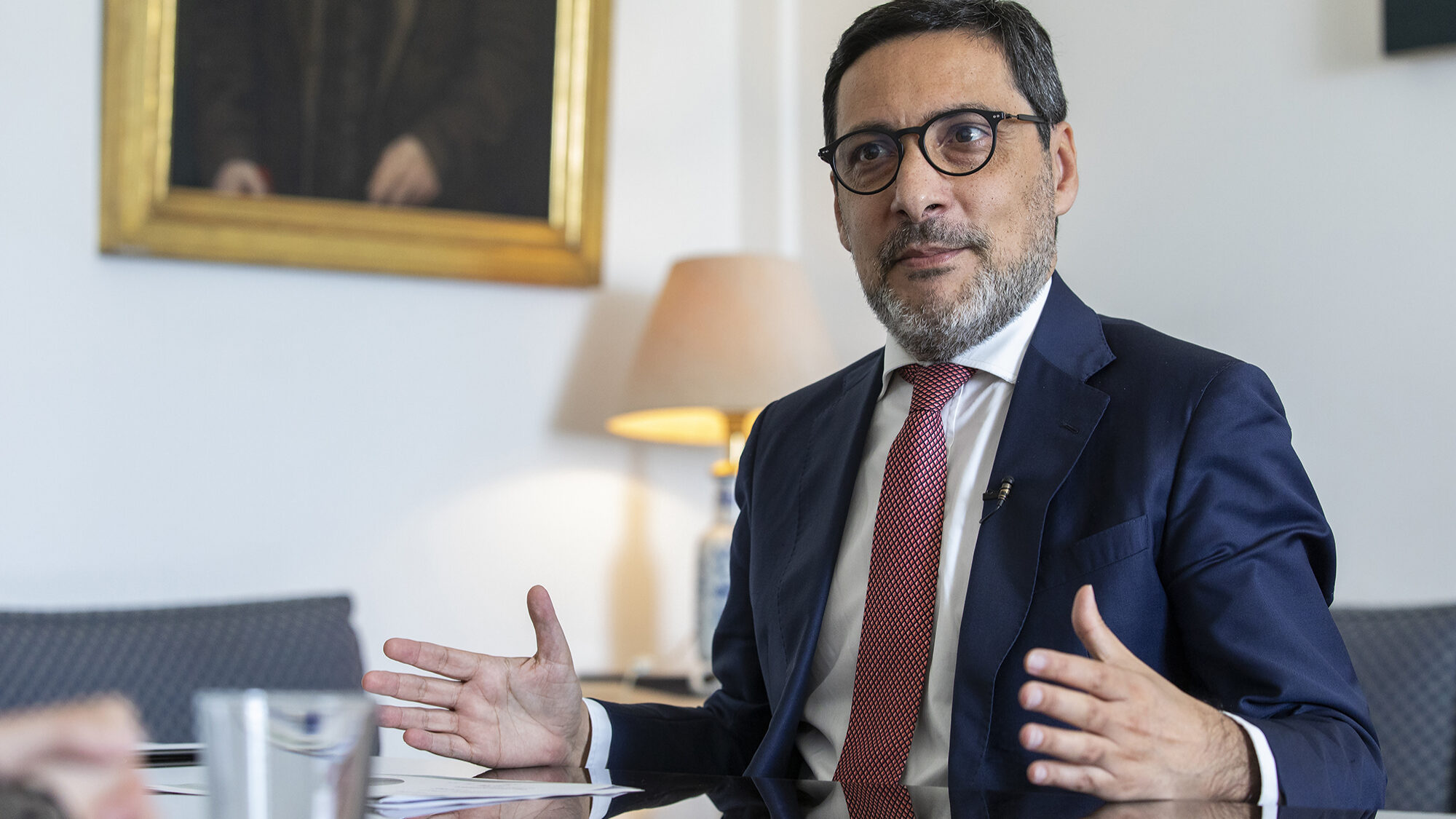 António Mendonça Mendes, Secretário de Estado dos Assuntos Fiscais, em entrevista ao ECO - 07ABR21