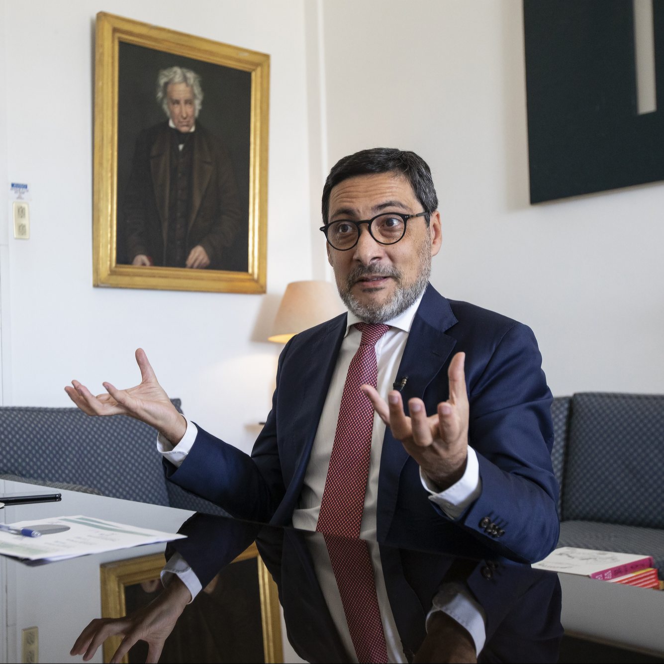 António Mendonça Mendes, Secretário de Estado dos Assuntos Fiscais, em entrevista ao ECO - 07ABR21