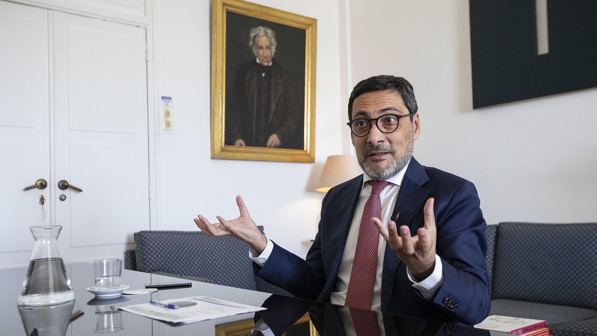 António Mendonça Mendes, Secretário de Estado dos Assuntos Fiscais, em entrevista ao ECO - 07ABR21