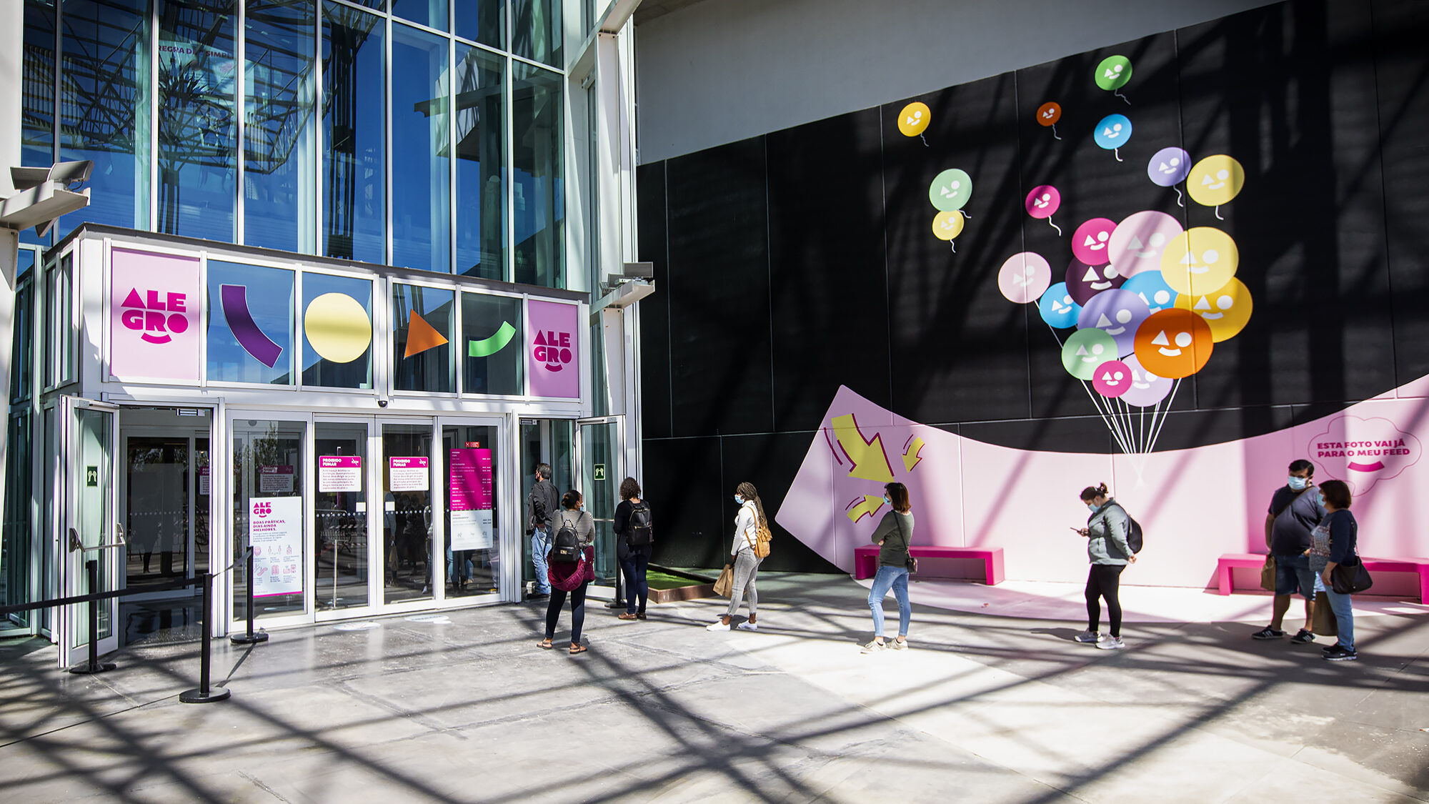 Alegro Sintra volta a abrir ao público após segundo confinamento - 19ABR21